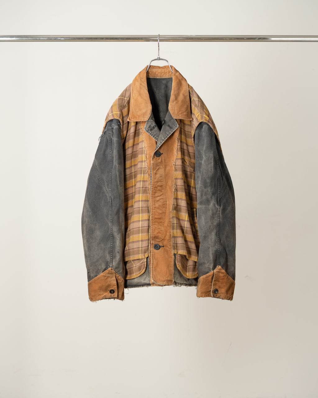 ANCELLM / Reversible Work Jacket (Black)