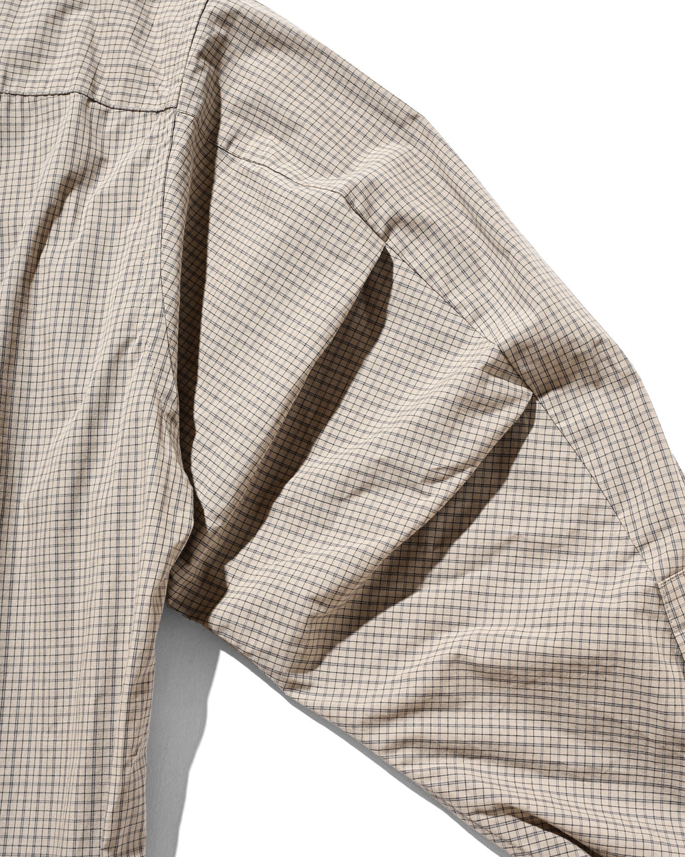 CLESSTE / Mini Plaid L/S Pullover Shirt (Beige)