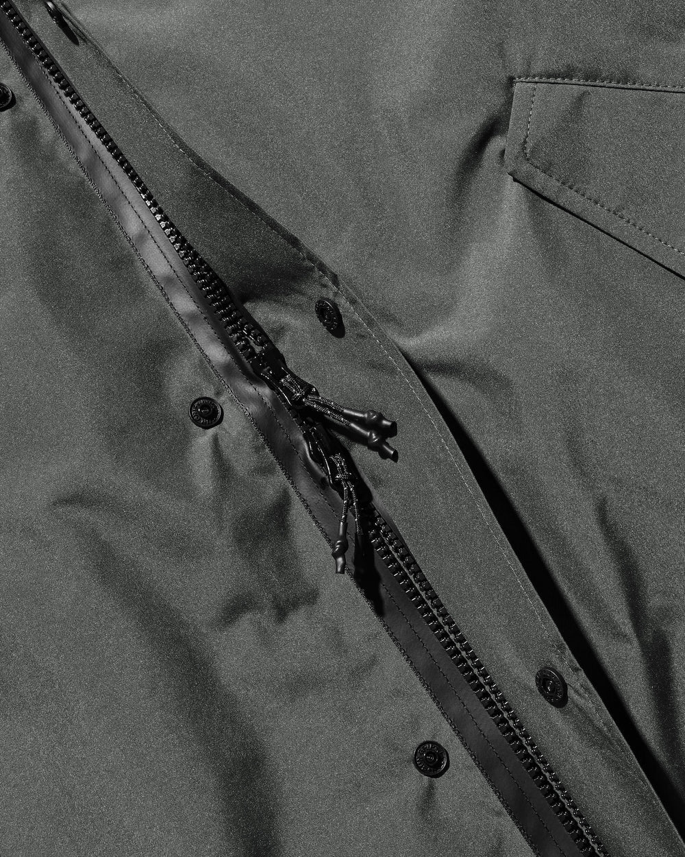 CLESSTE / +Phenix Windstopper ® By Gore-tex Labs City Fishtail Parka With Liner Jacket (Asphalt Gray)