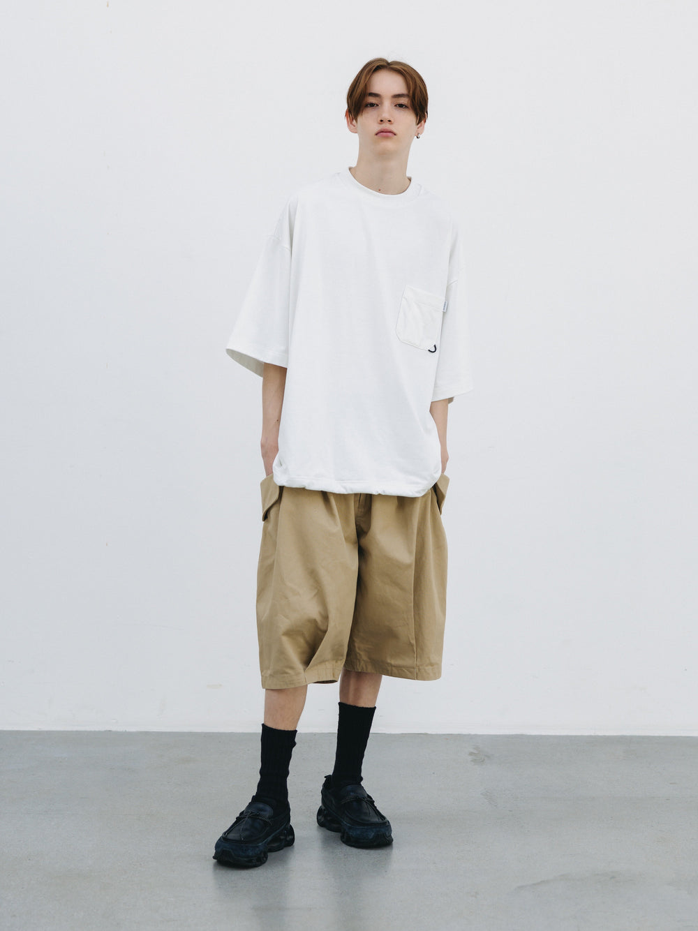 CLESSTE / Tech Pocket S/S T-Shirt (White)
