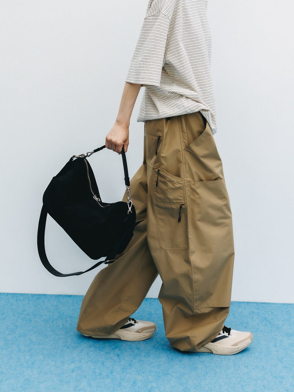 CLESSTE / Suede Day Off Bag (Black)