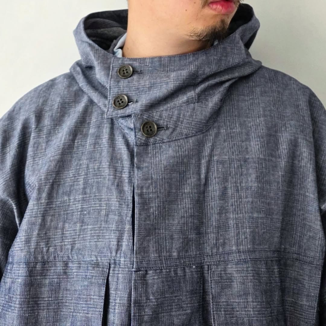 GANDER / Peveril Jacket Navy Check