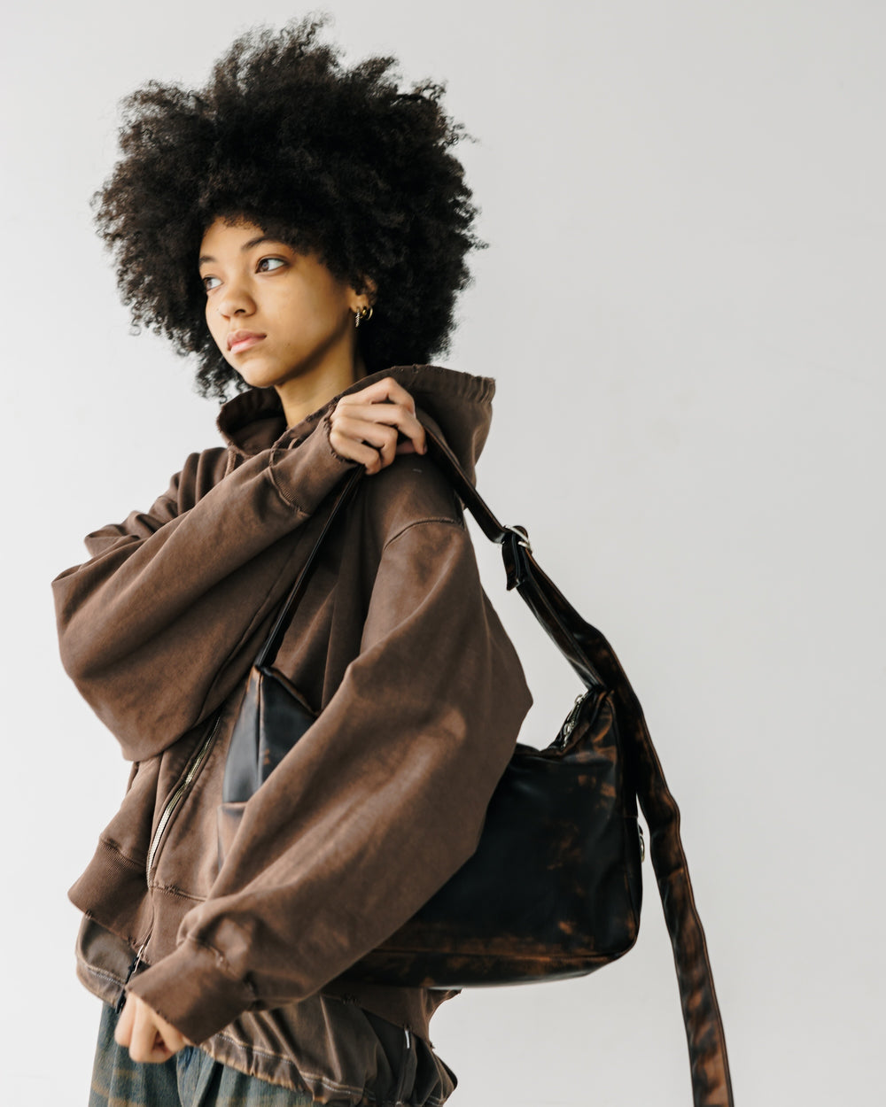 CLESSTE / Vintage Leather Holiday Bag