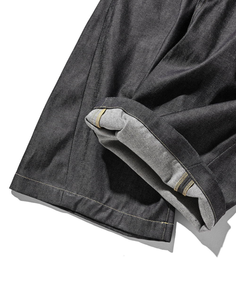 CLESSTE / Selvedge Denim City Baggy Half Pants (Rigid Indigo)