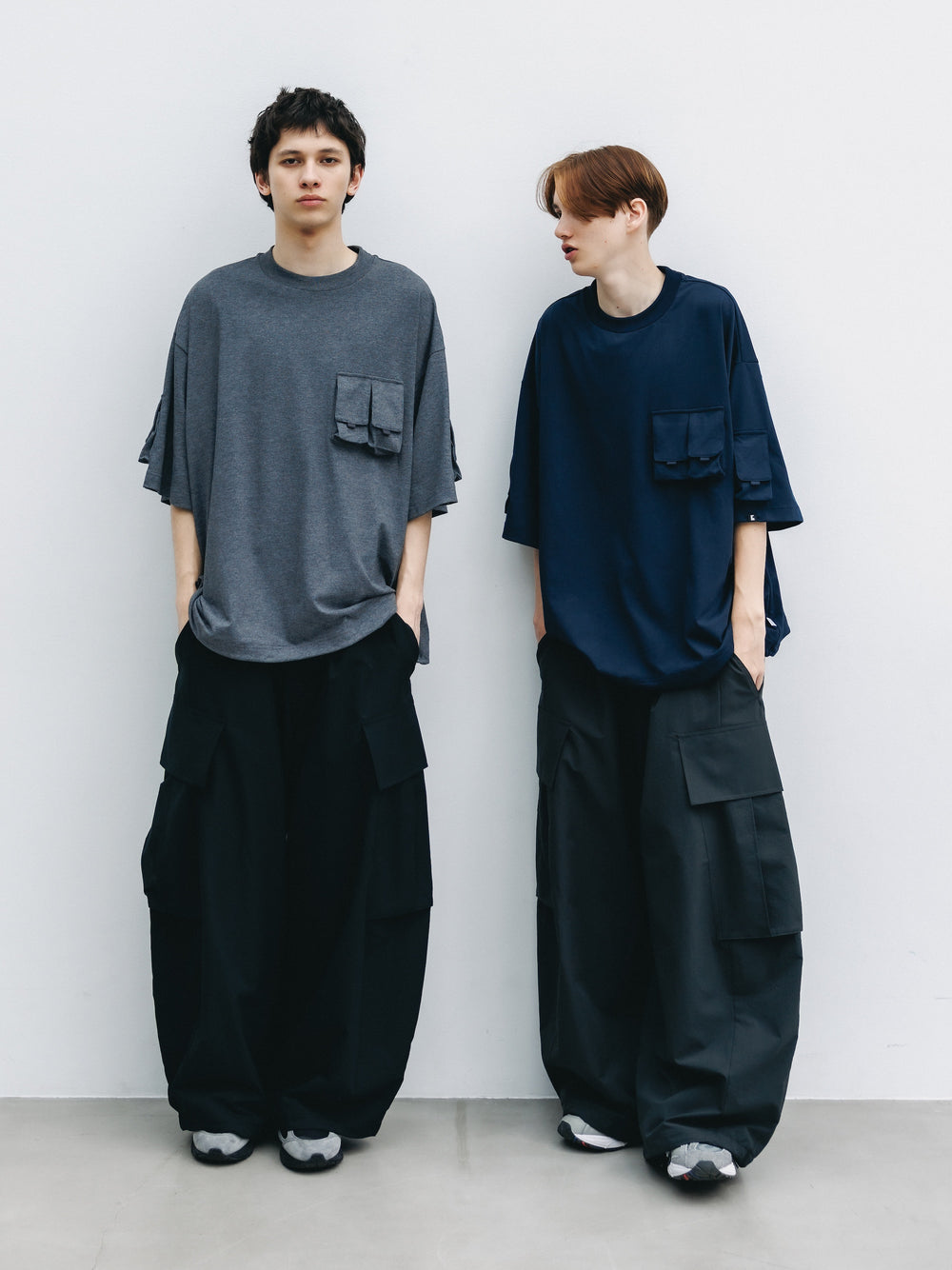 CLESSTE / Multi Pocket S/S T-Shirt (Gray)