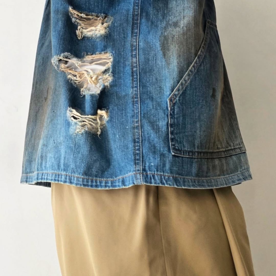 DISCOVERED / Short Sleeve Denim Shirts (Indigo)
