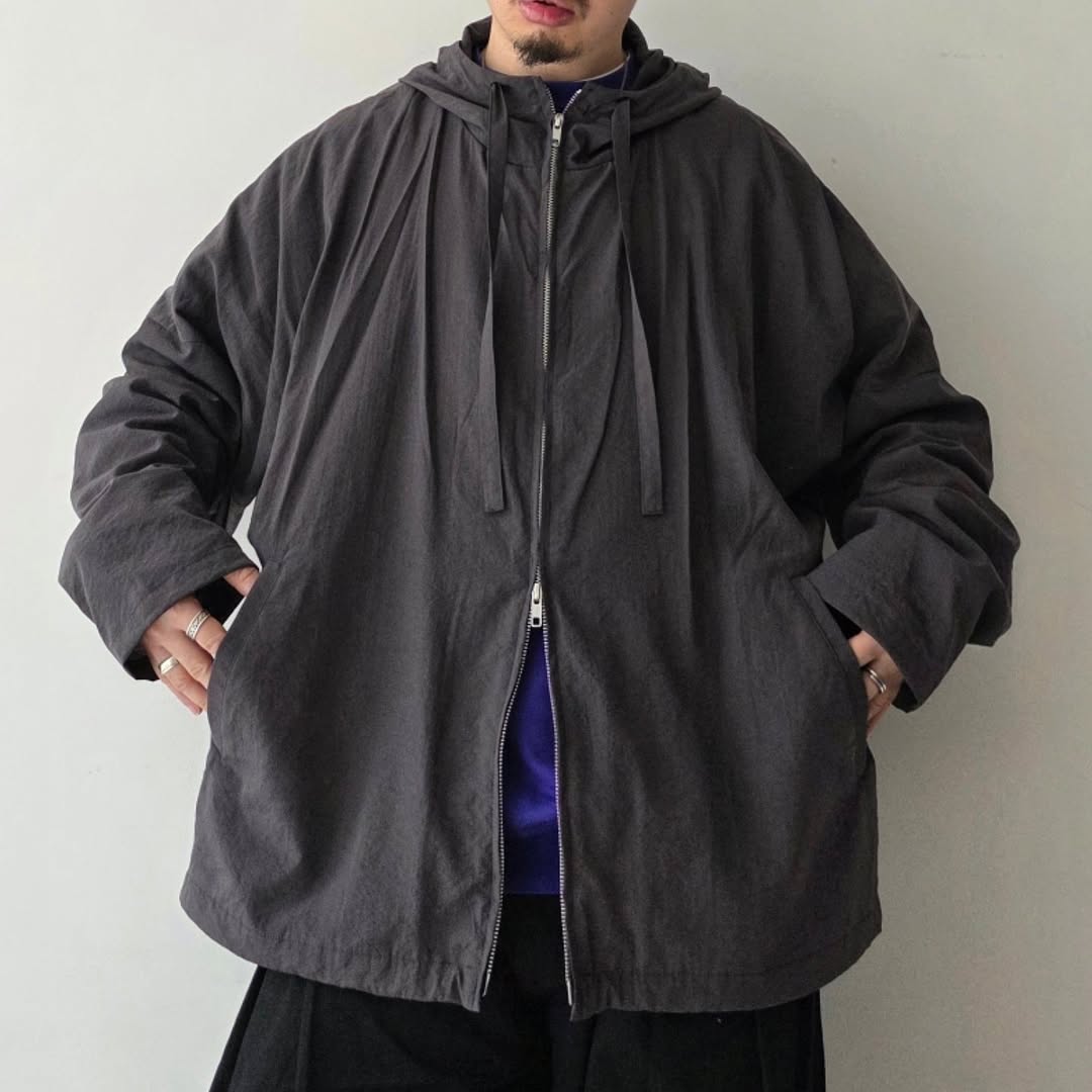 BLANC YM / Salt Shrink Cupro Snow Parka (Brown)