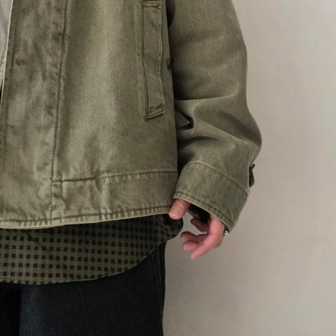 NOMAT / Military Denim Jacket