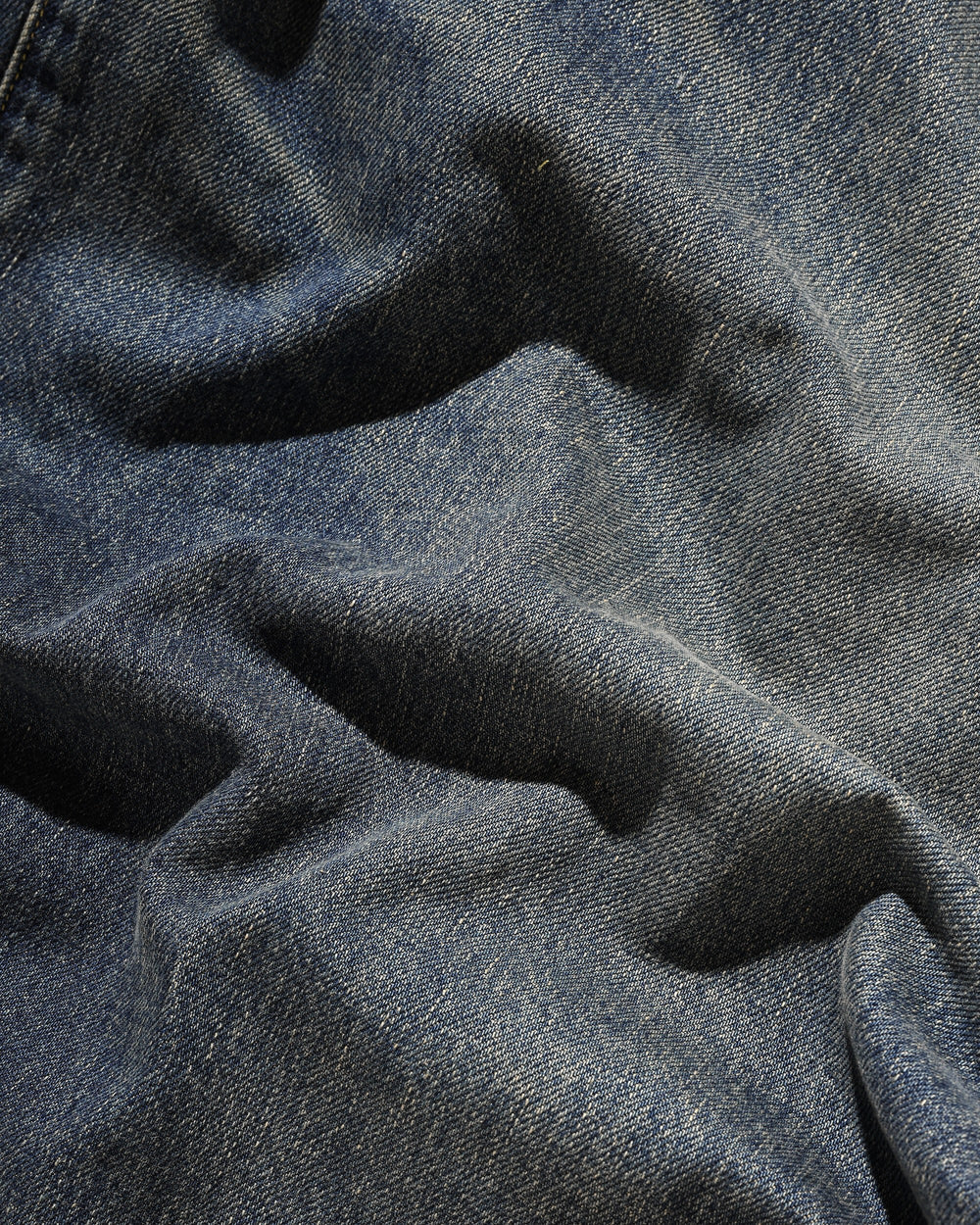 CLESSTE / Vintage Dyed Selvedge Denim Barrel Leg Pants (Vintage Indigo)