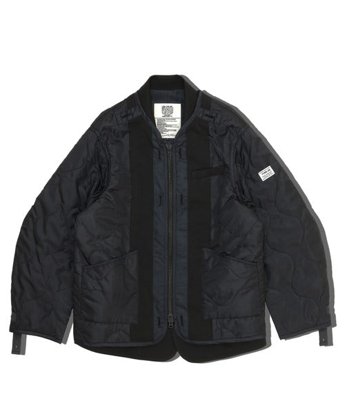 ELEPHANT TRIBAL FABRICS / Hybrid Quilting Liner (Black)