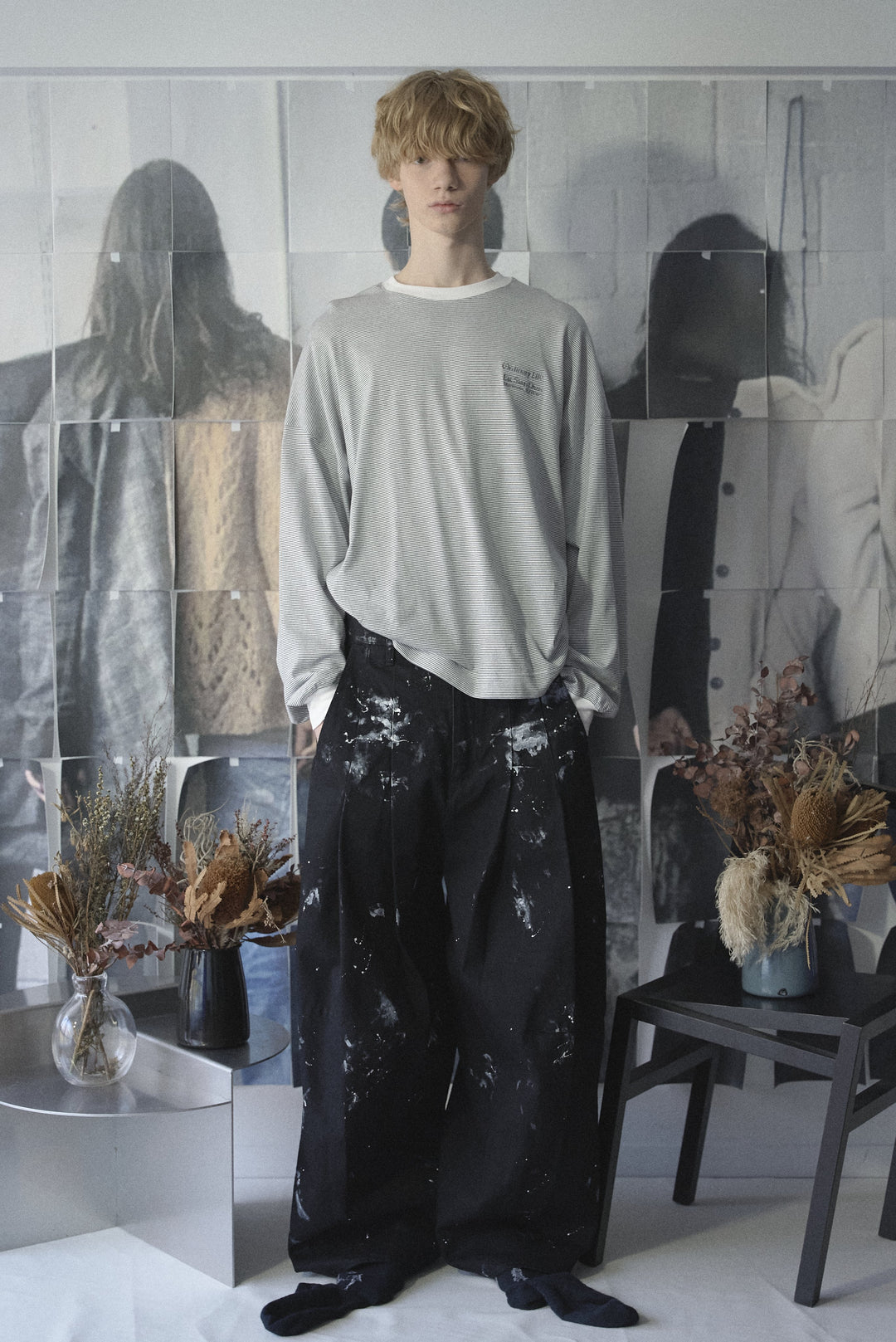 SHINYAKOZUKA / Painted Ordinary City Baggy