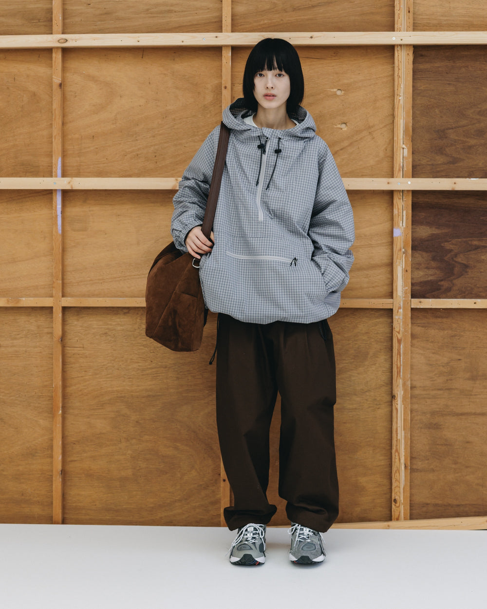 CLESSTE / Suede Nomad Bag (Brown)