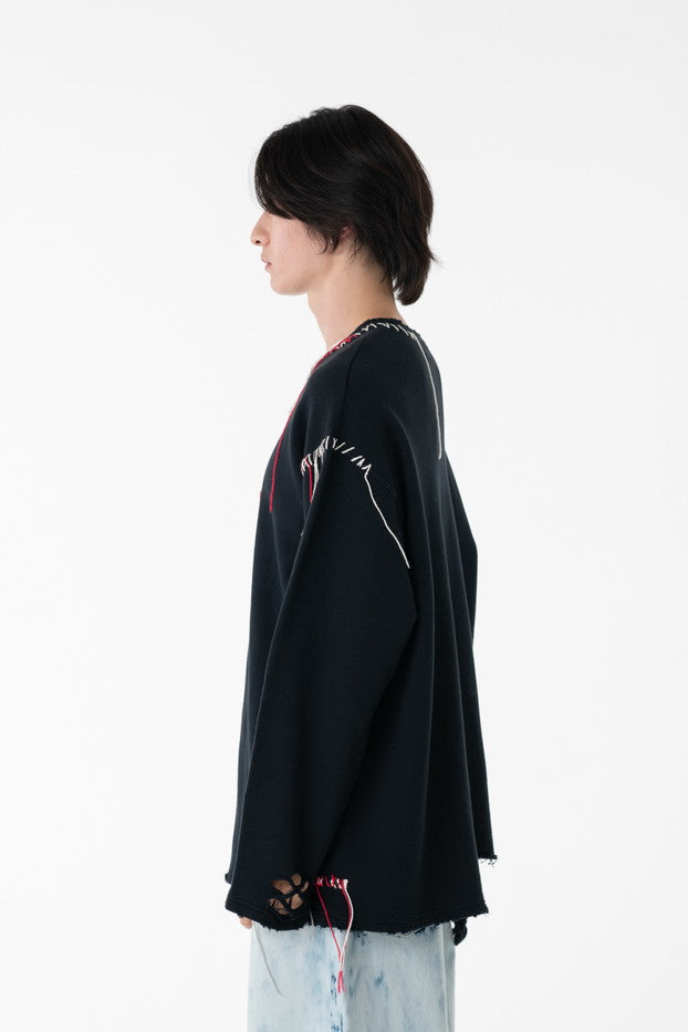 DISCOVERED / Looping Sweat (Black)