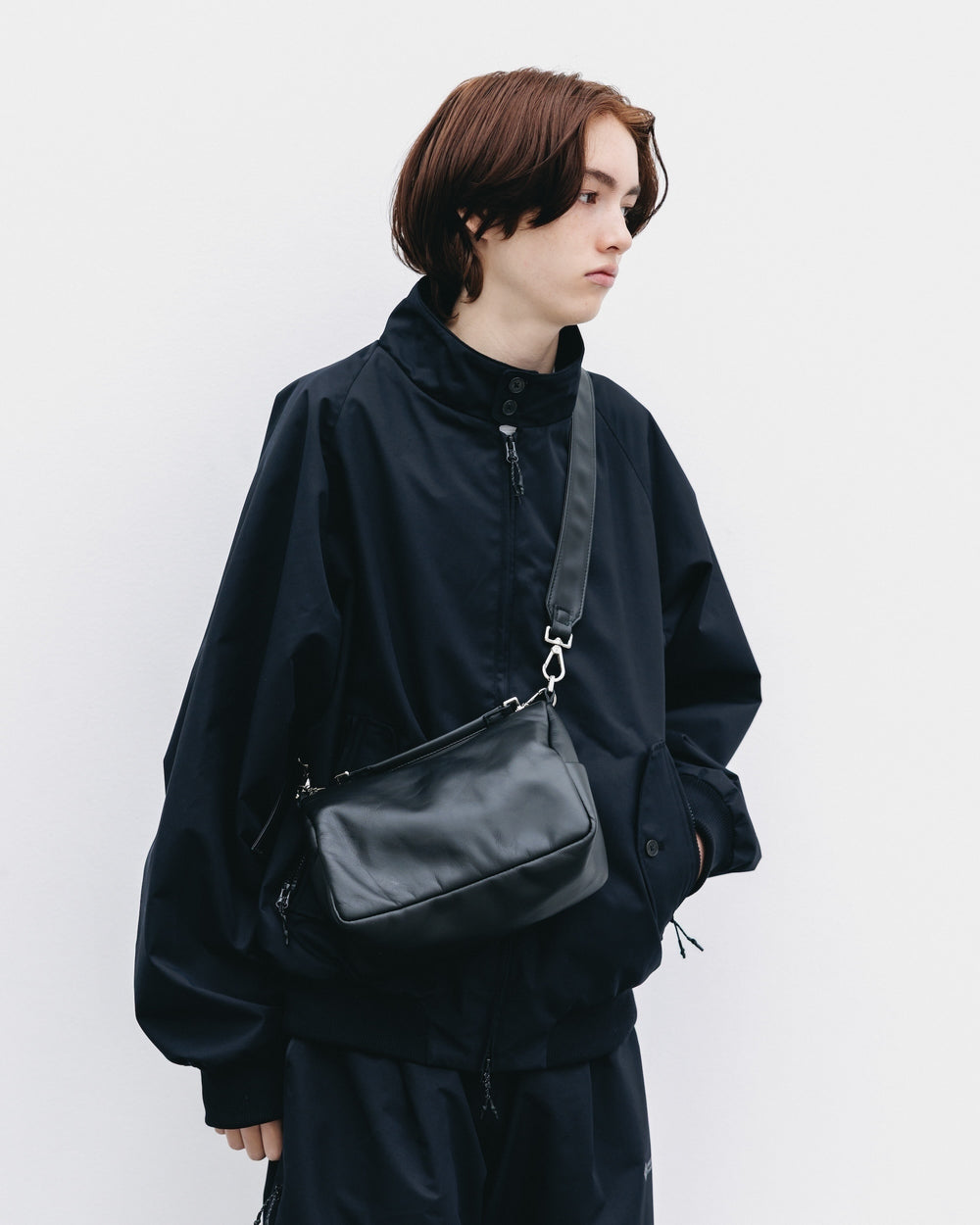 CLESSTE / Leather Day Off Bag Mini (Black)