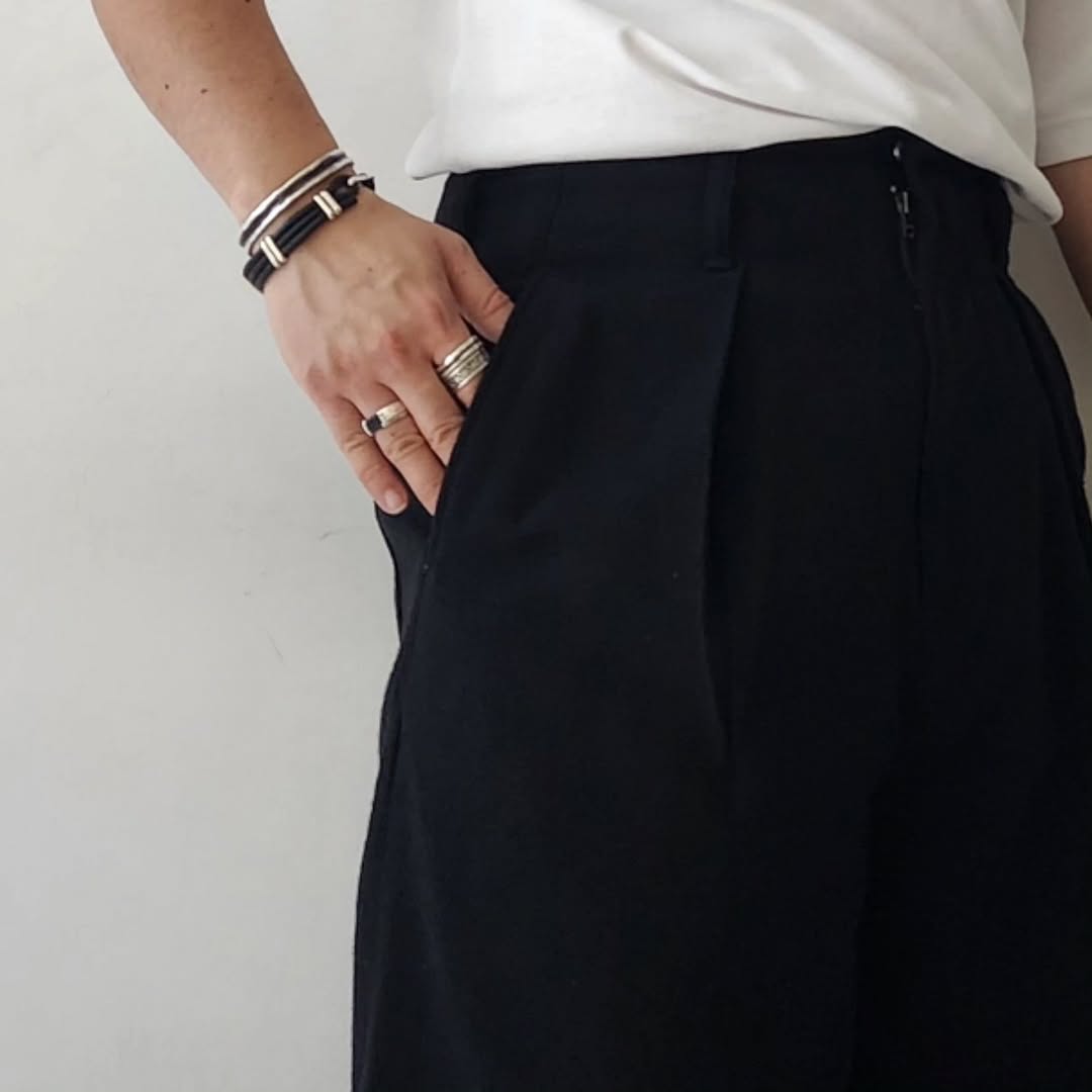 SABY / Tuck Baggy Type 3 - Bishu Japan Nep Wool Fab -