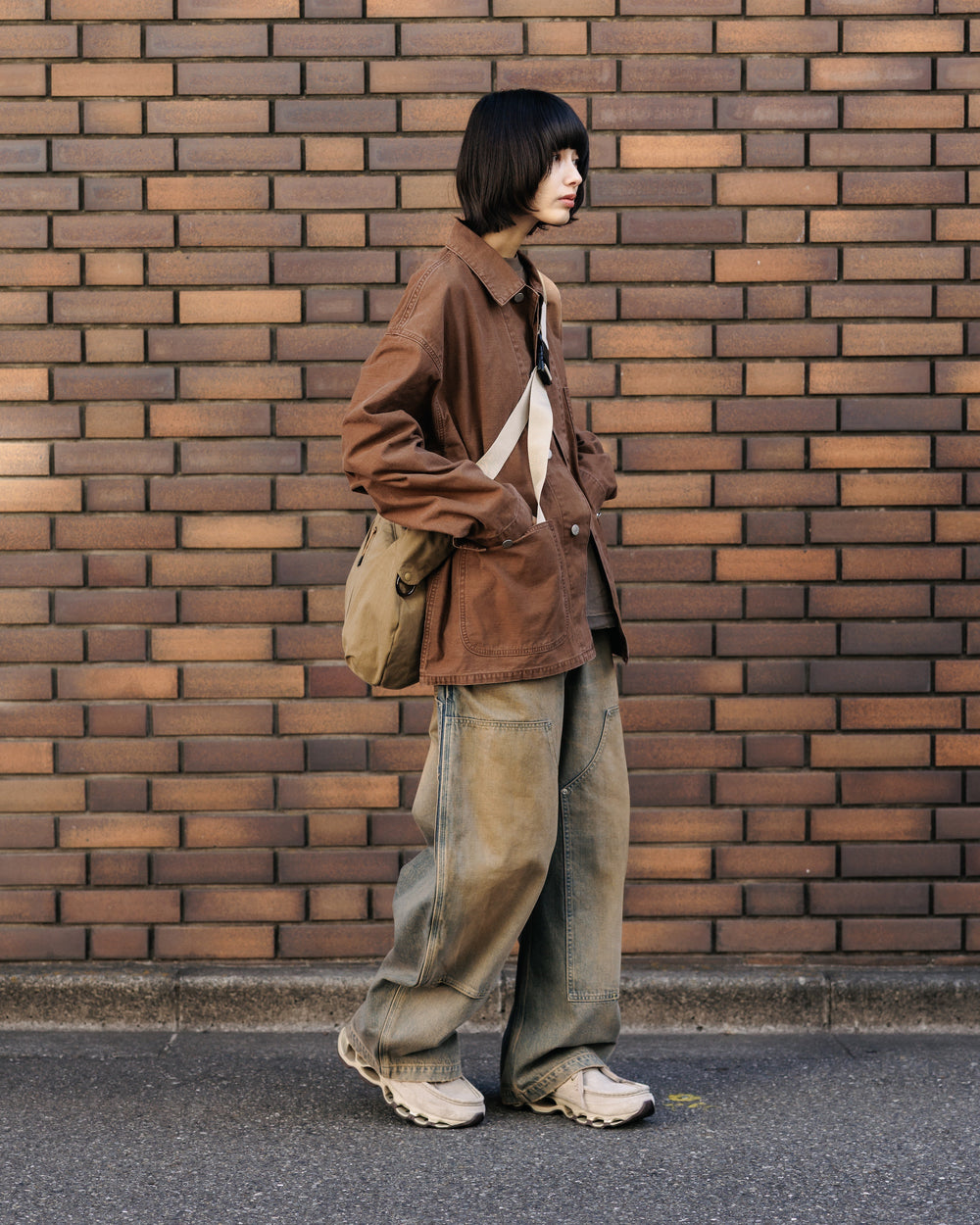 CLESSTE / Vintage Effect P-41 Jacket (Brown)