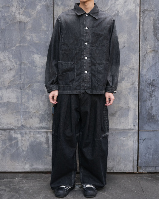 SHINYAKOZUKA / Damaged Ordinary City Baggy (Issue#8)(Black)