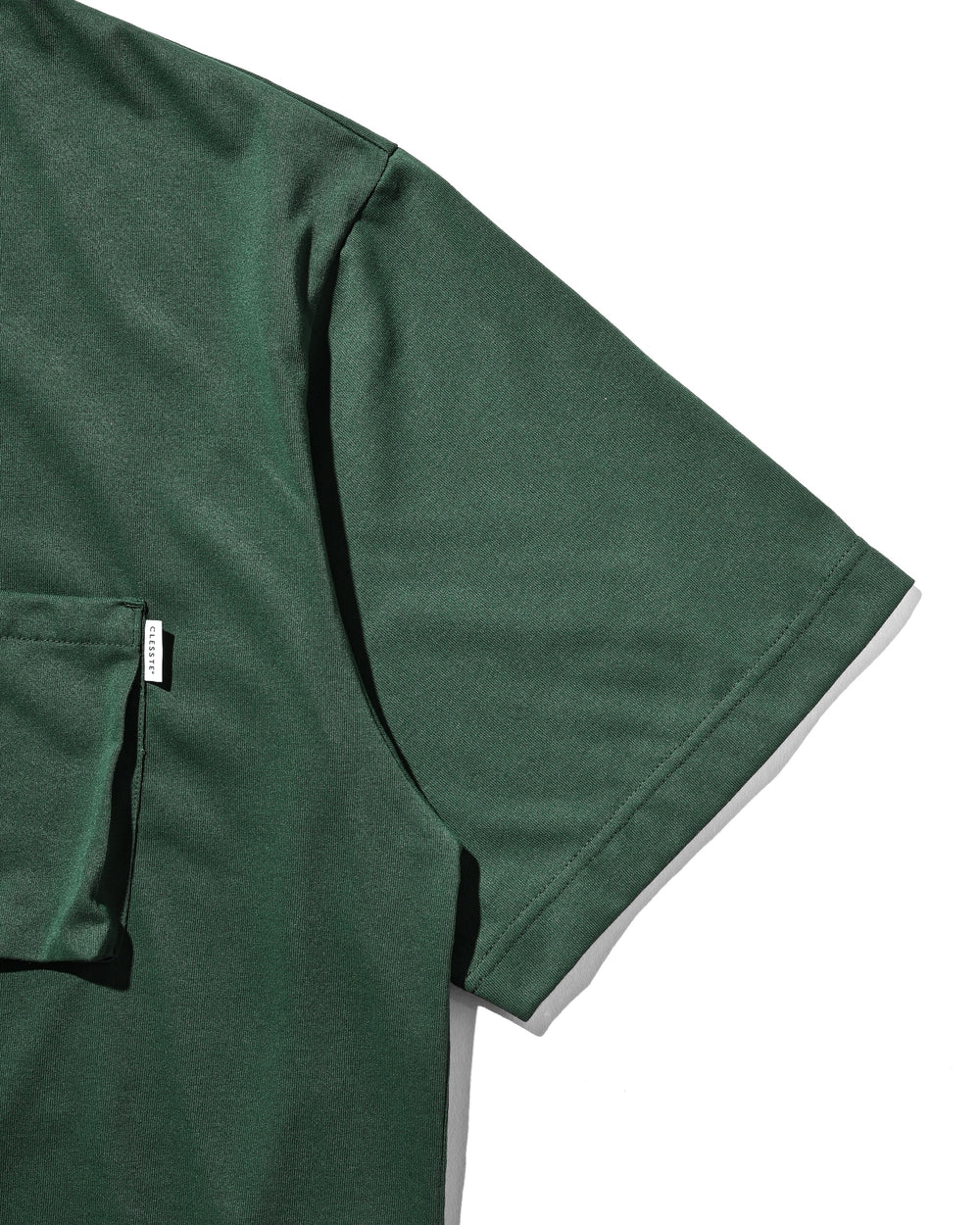 CLESSTE / 3D Pocket Massive T-Shirt With Drawstrings (Green)