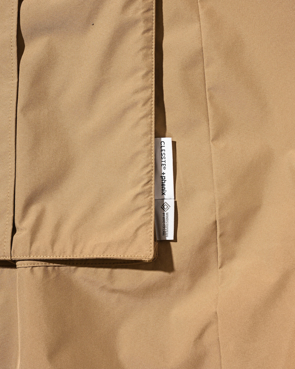 CLESSTE / +Phenix Windstopper ® By Gore-tex Labs City Mega Pocket Balloon Cargo Pants (Camel Beige)