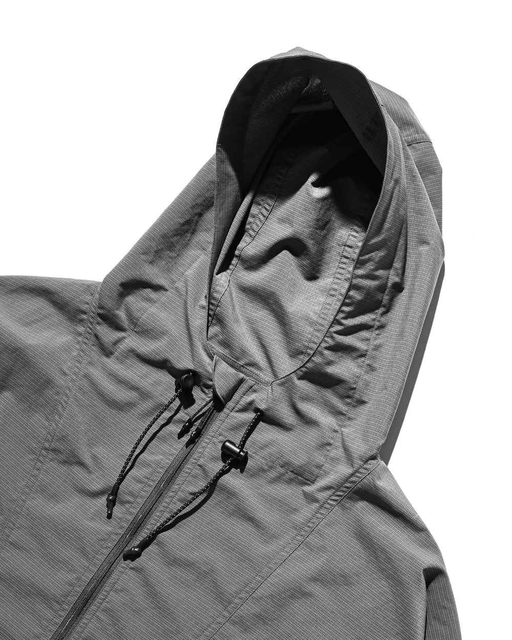 CLESSTE / Packable City Anorak Parka (Gray Mini Graph Check)