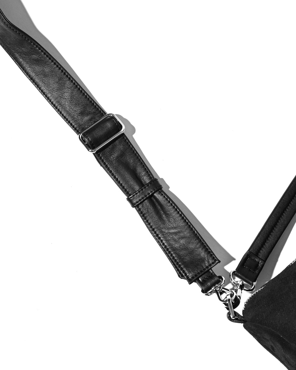 CLESSTE / Suede Day Off Bag Large (Black)