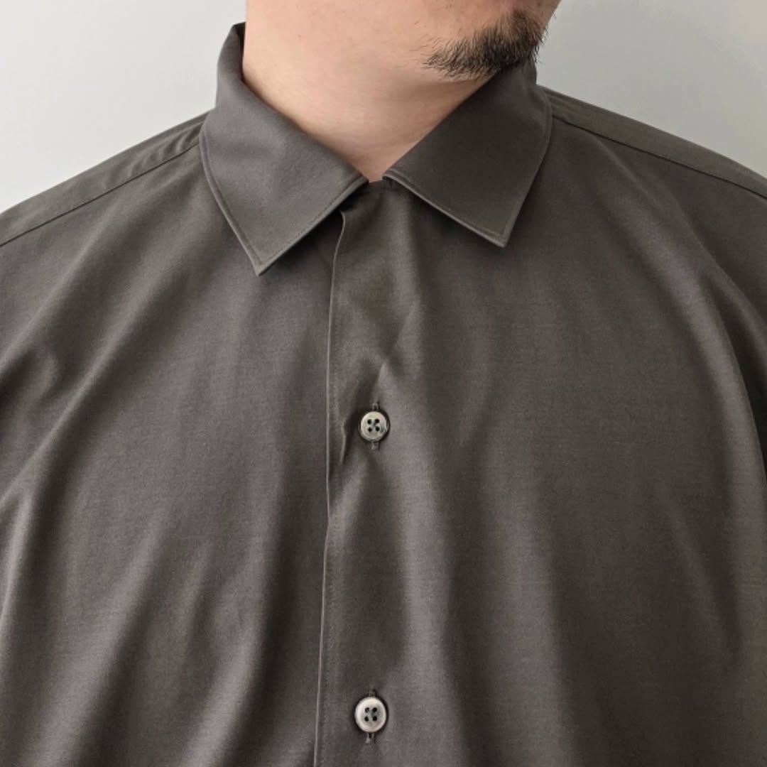 KANEMASA PHIL / 46G Ether Shirt (Charcoal)