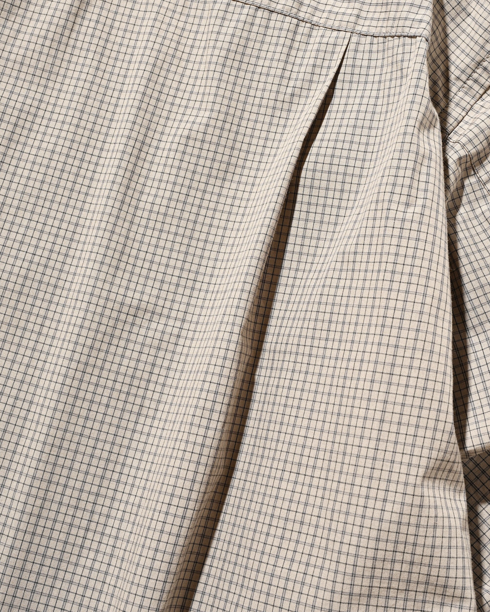 CLESSTE / Mini Plaid L/S Pullover Shirt (Beige)