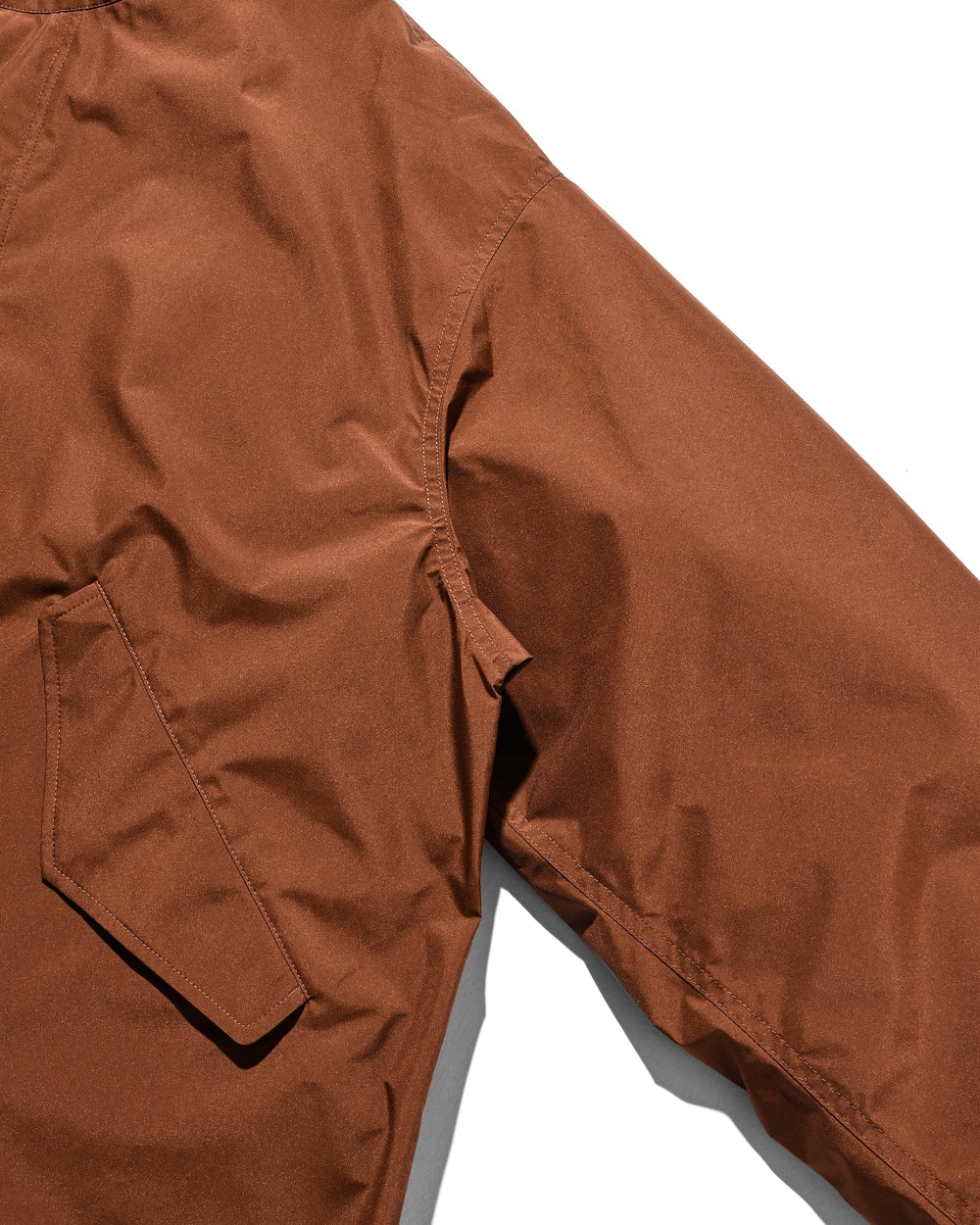 CLESSTE / +Phenix Windstopper ® By Gore-tex Labs City Fishtail Parka With Liner Jacket (Chocolate Brown)