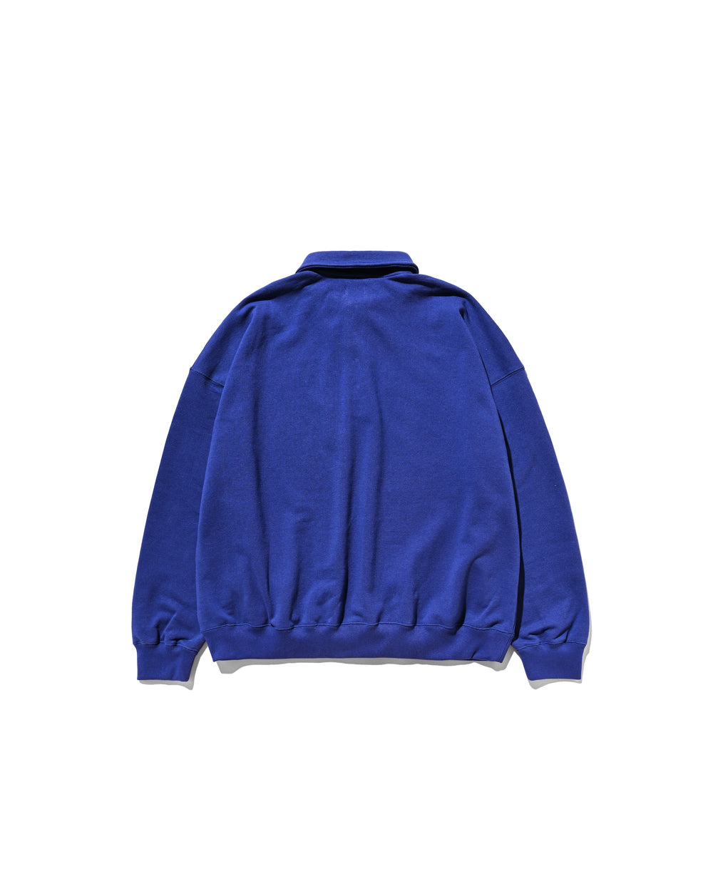 CLESSTE / Half Snap Sweat Shirt (Blue)