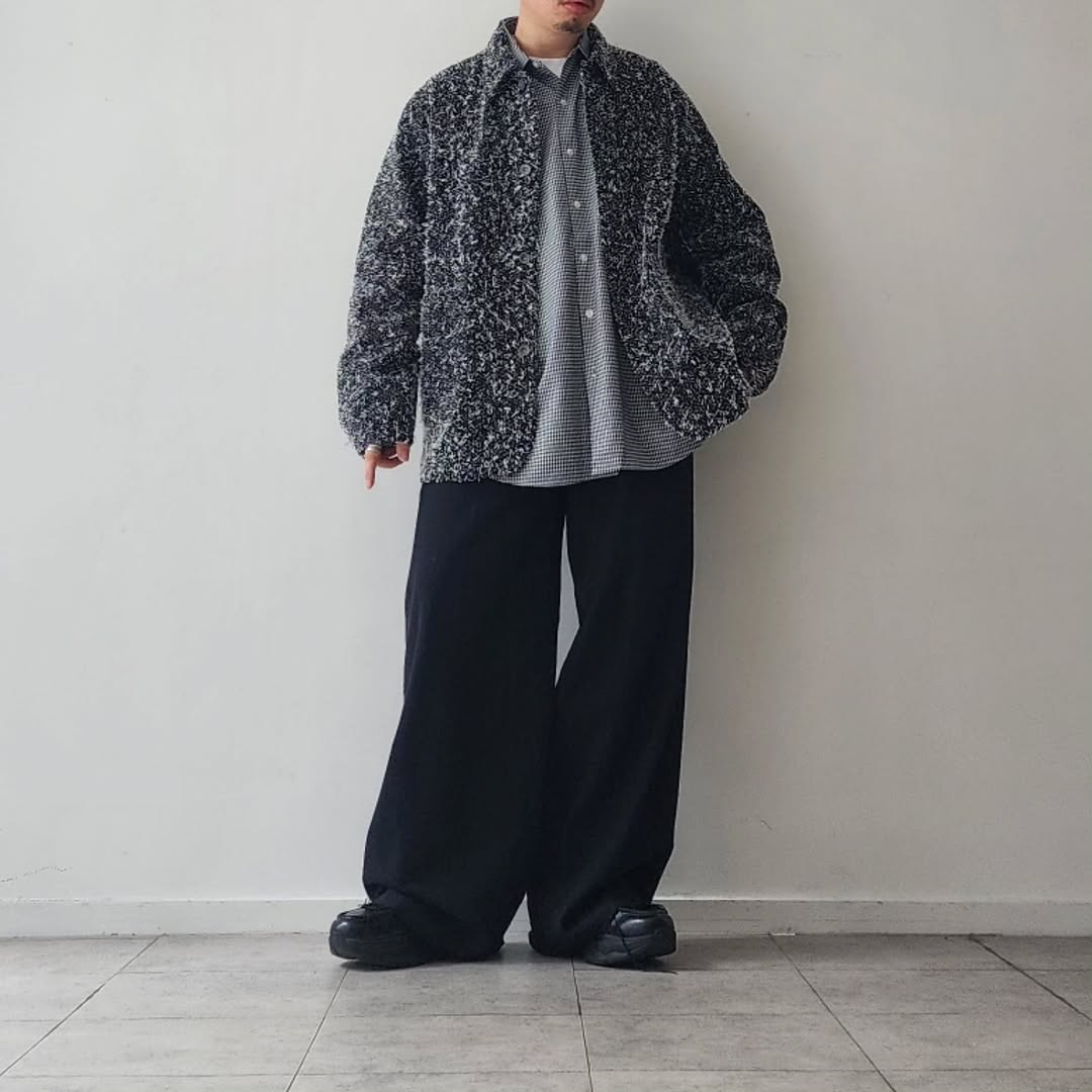 SABY / Tuck Baggy Type 3 - Bishu Japan Nep Wool Fab -