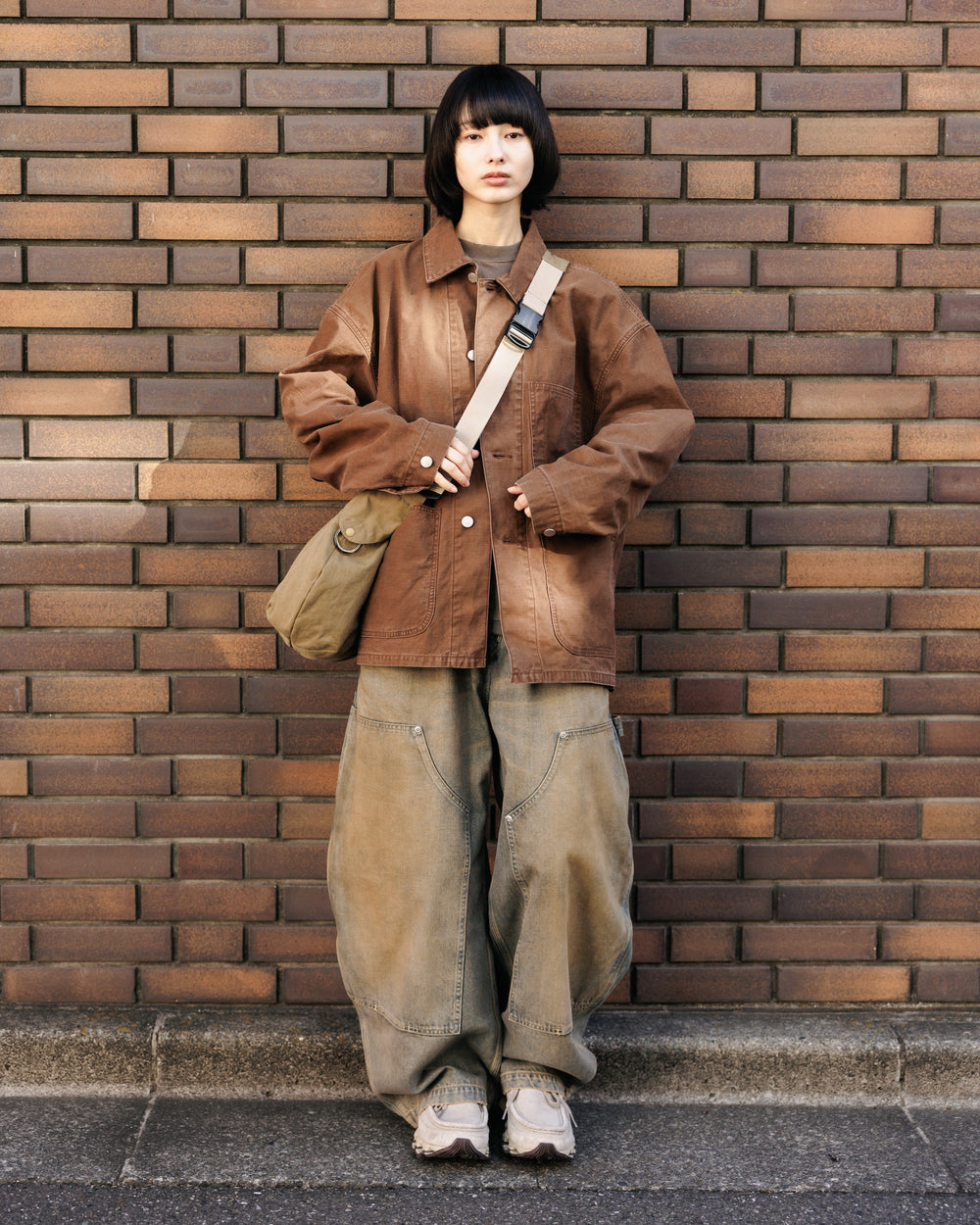 CLESSTE / Vintage Effect P-41 Jacket (Brown)