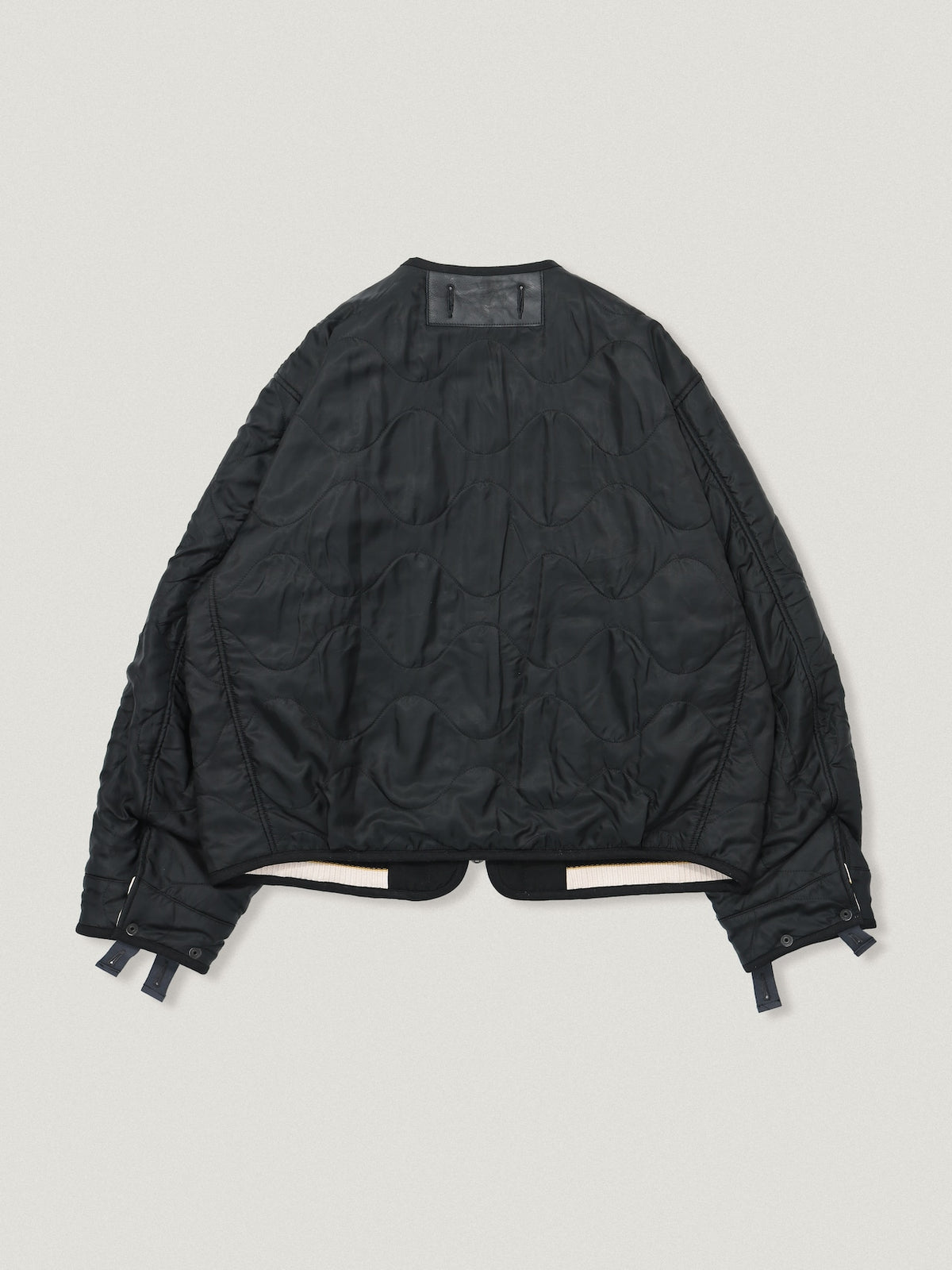 ELEPHANT TRIBAL FABRICS / Reversible Chiba Jan (Black x Black)