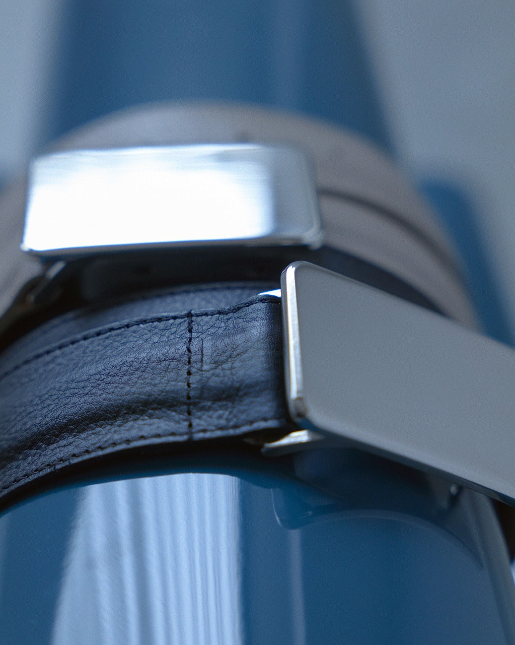 RICH I / Leather Belt (Black)