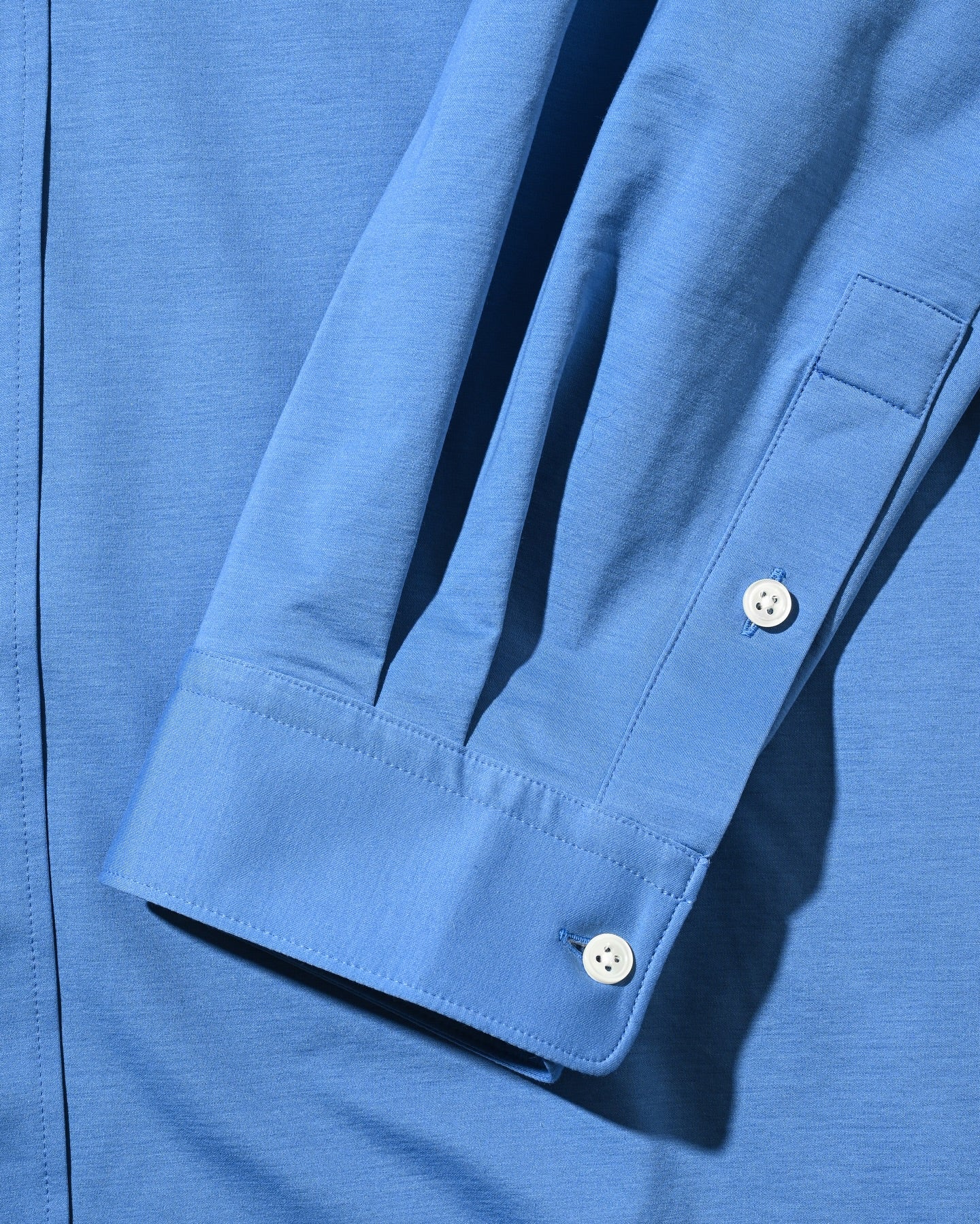 CLESSTE / 46G Knit Everyday L/S Shirt (Sax Blue)
