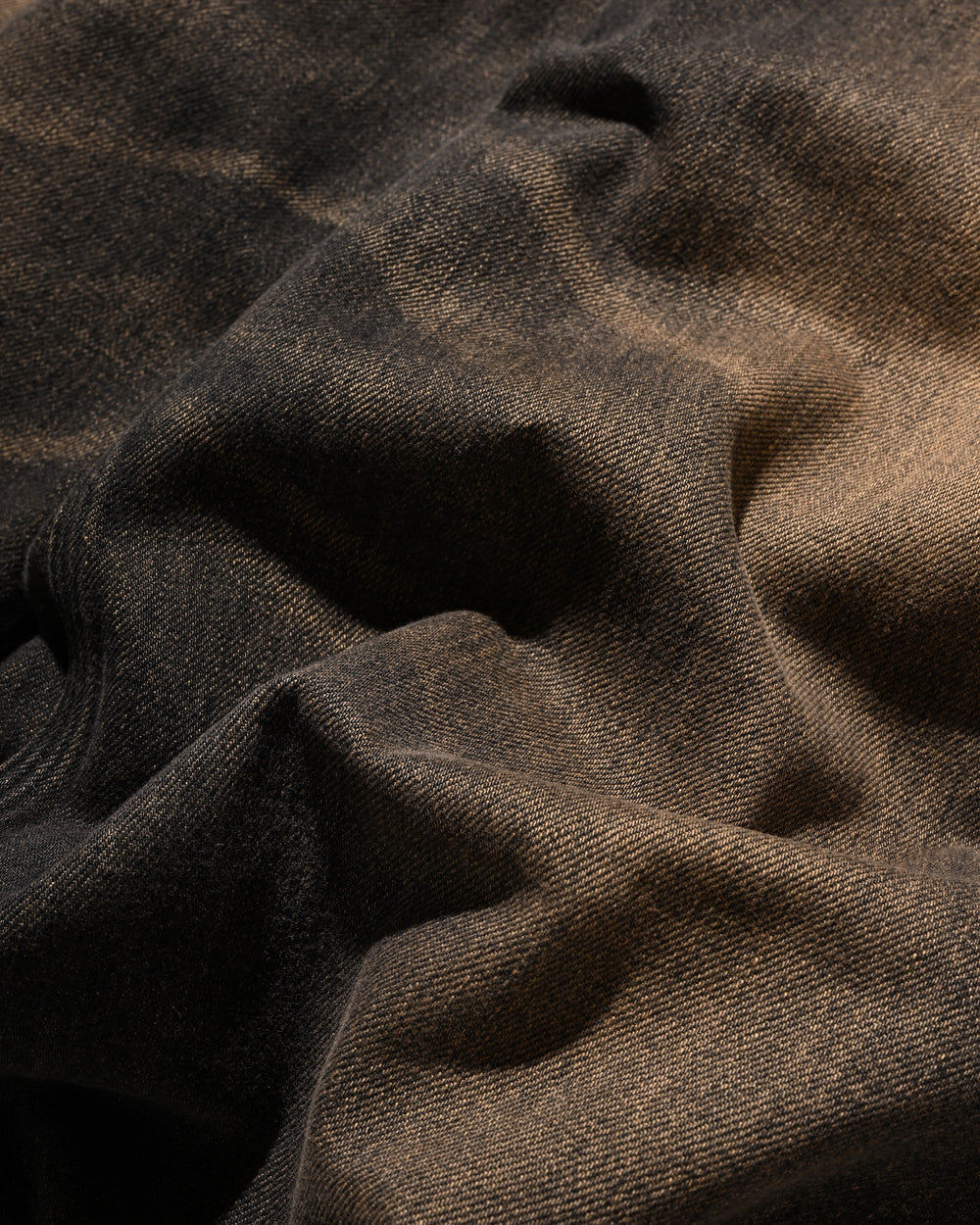 CLESSTE / Vintage Dyed Selvedge Denim Worker Pants  (Vintage Black)