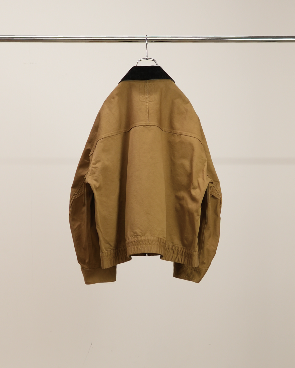 ANCELLM / Zip Blouson (Beige)