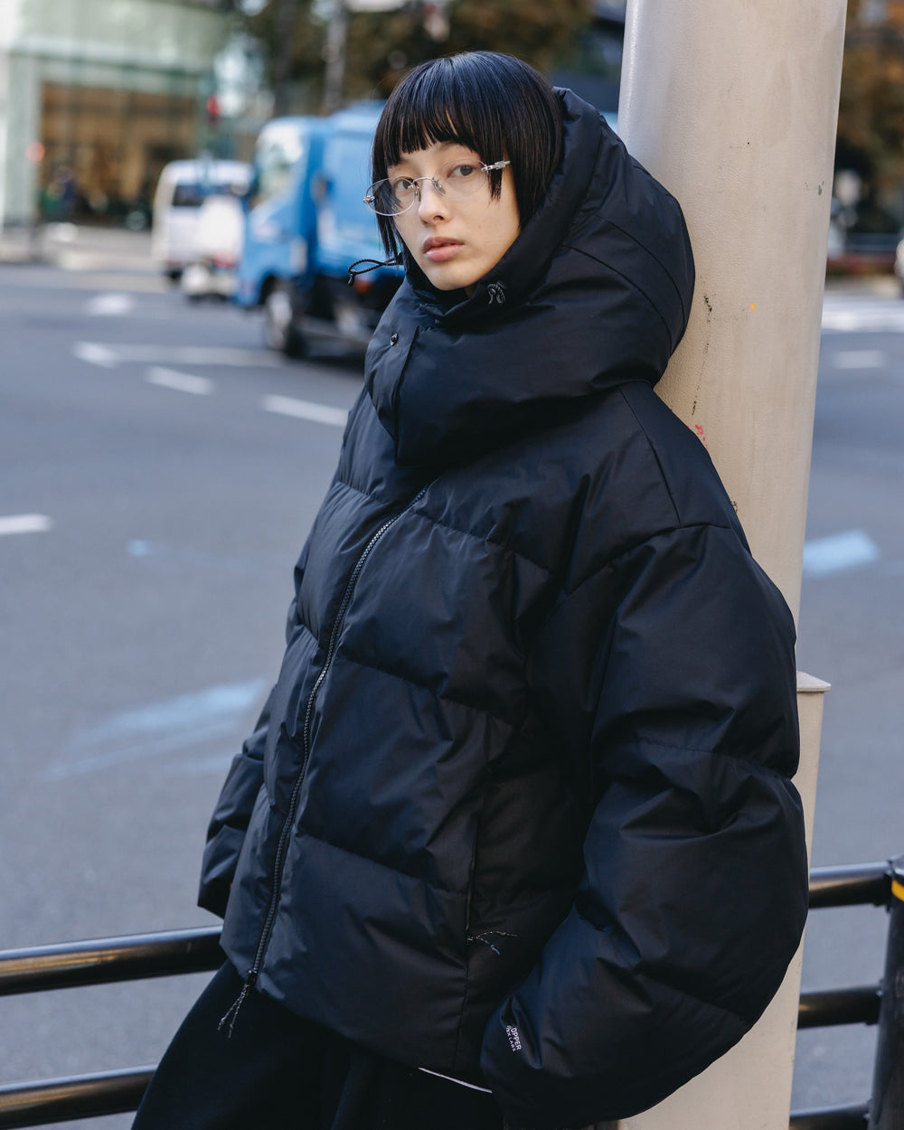 CLESSTE / +Phenix Windstopper ® By Gore-tex Labs City Down Jacket (Black)