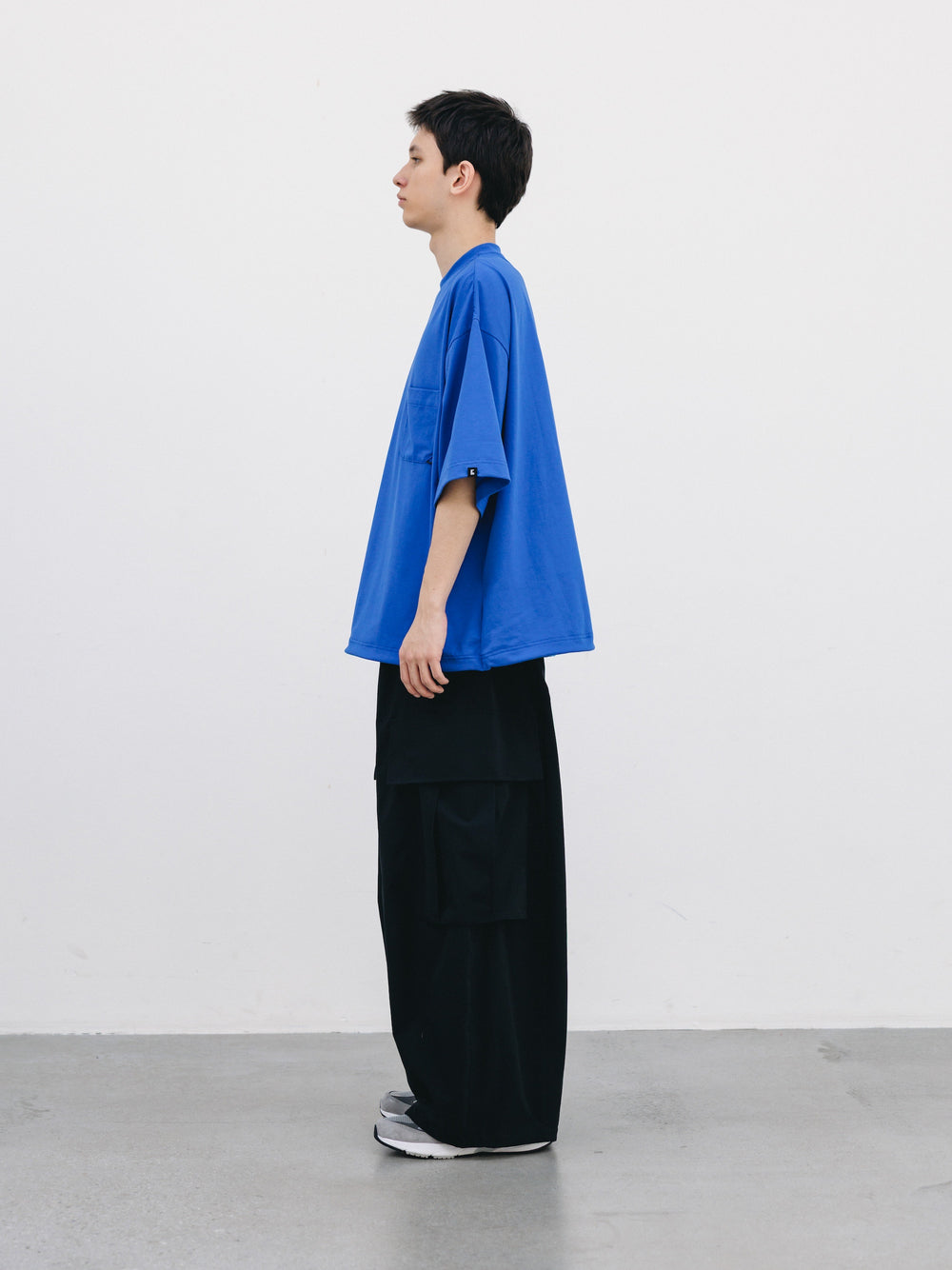 CLESSTE / Tech Pocket S/S T-Shirt (Blue)