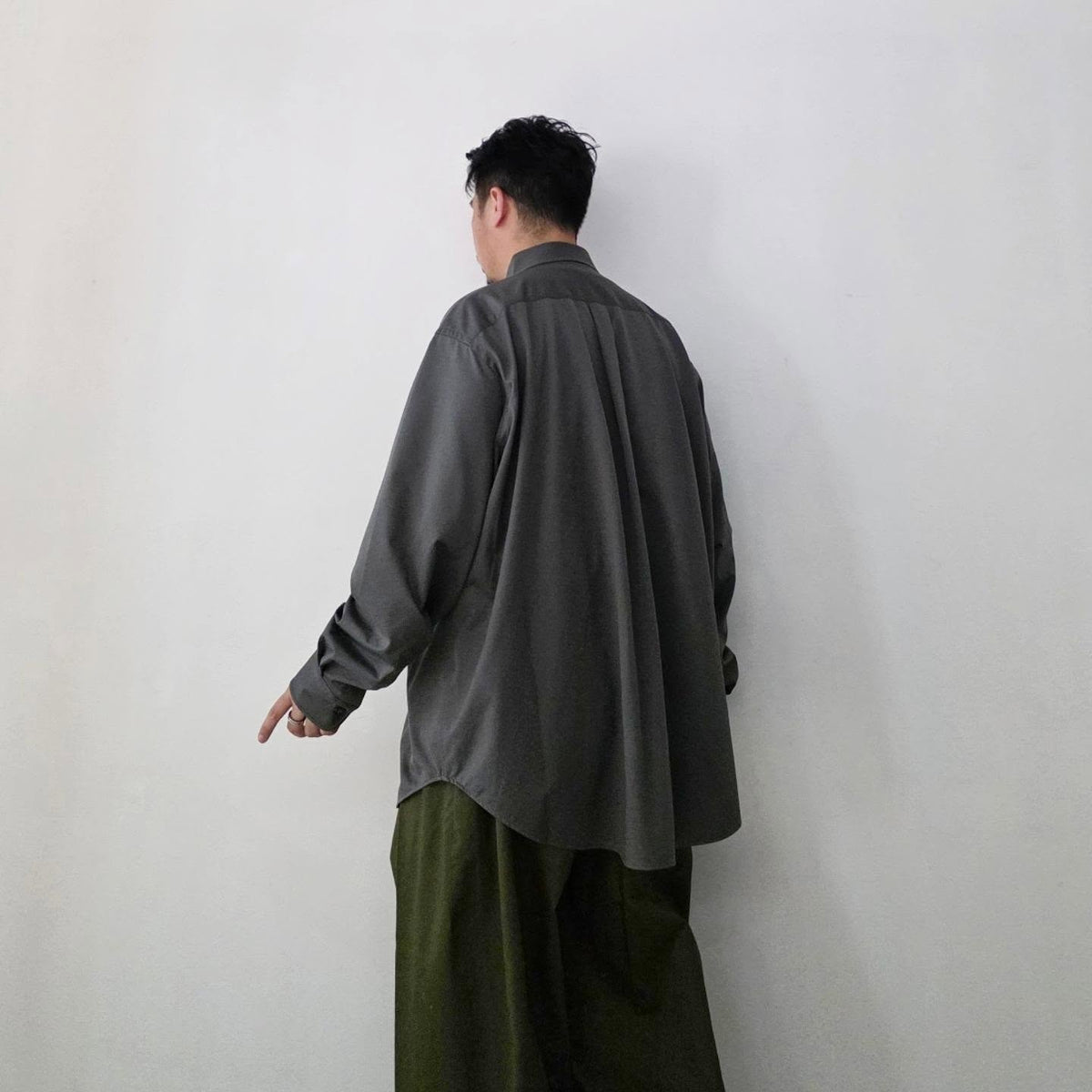 KANEMASA PHIL / 46G Atmosphere Shirt (Charcoal)