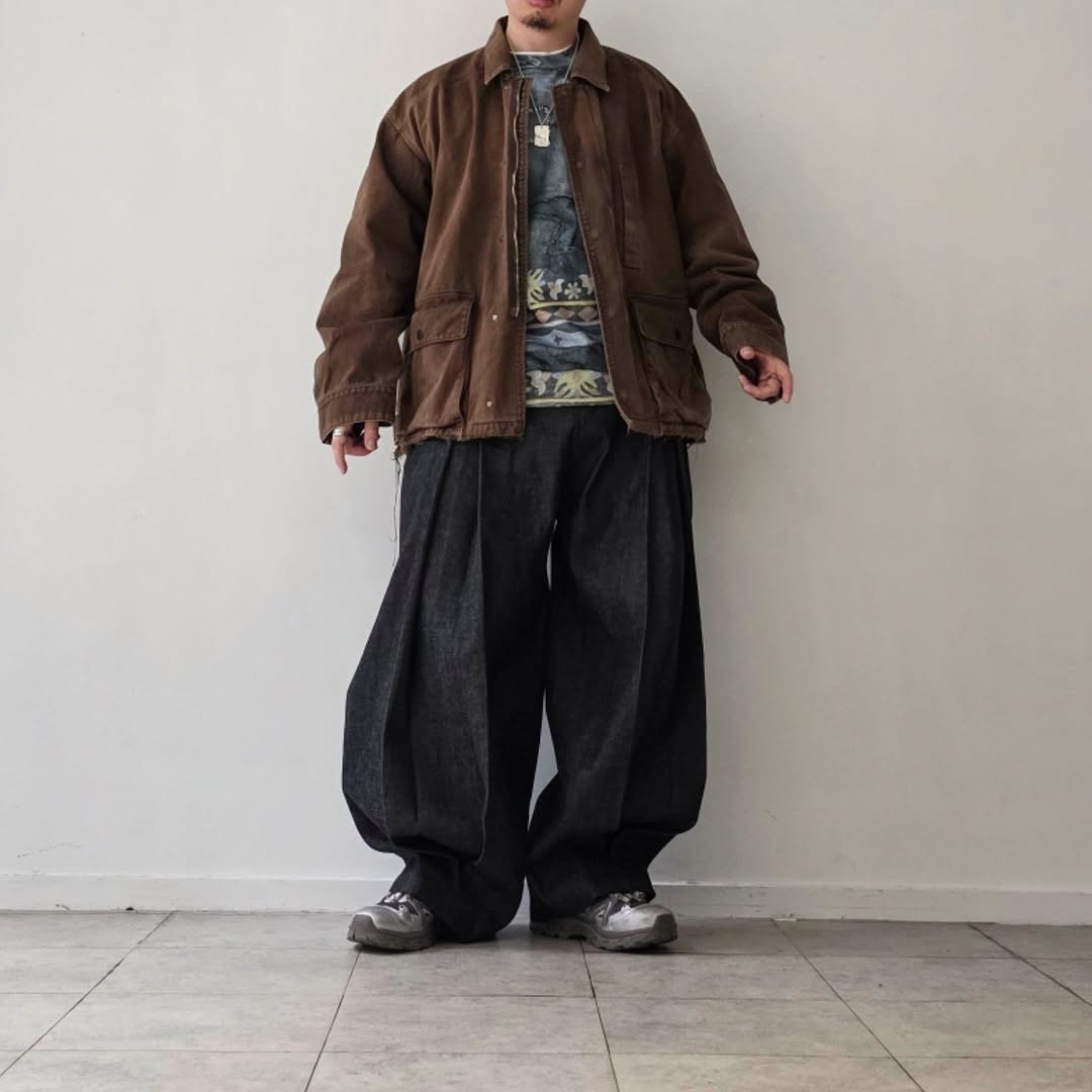 DISCOVERED / Crust Trompeloeil Pullover (Black)