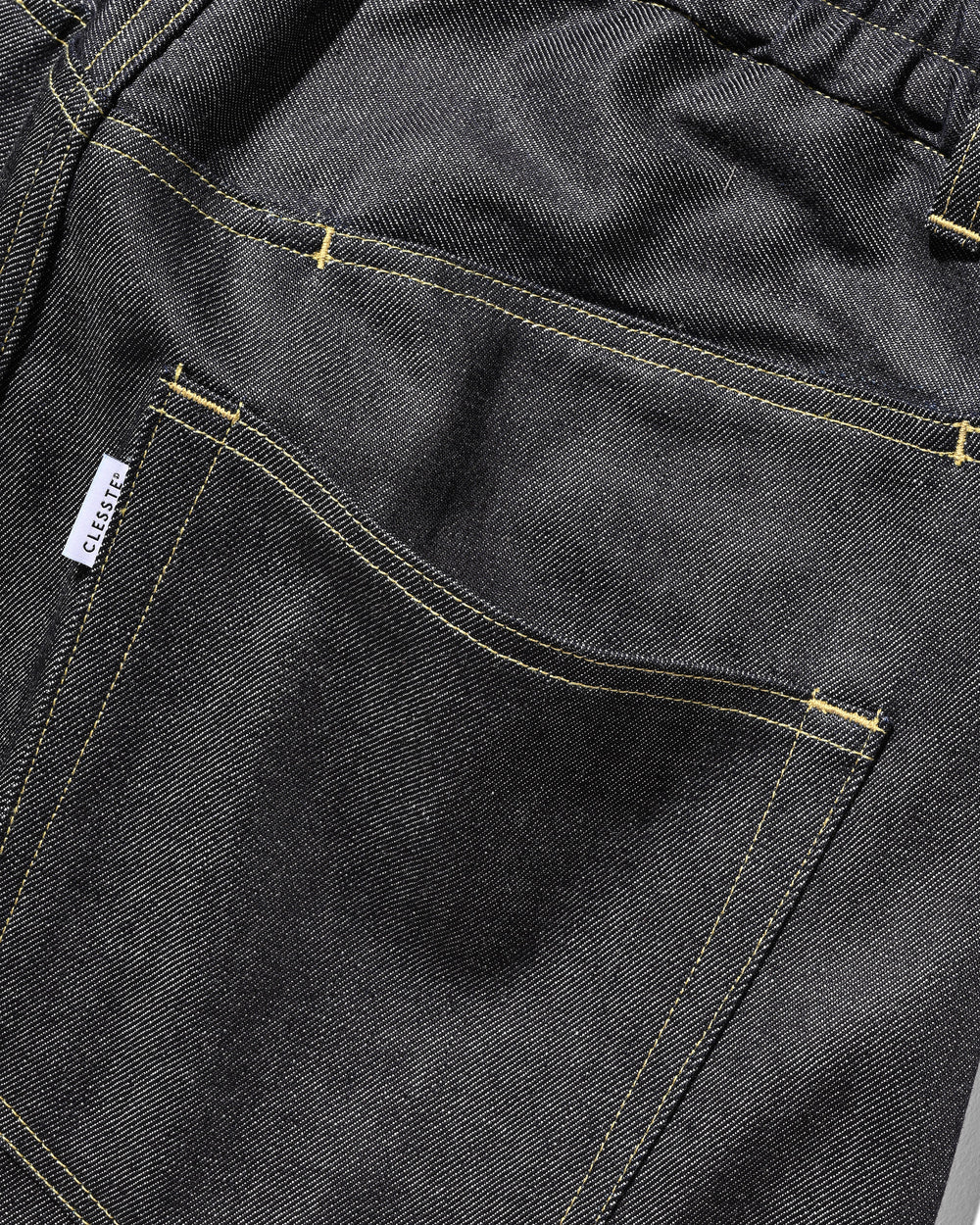CLESSTE / Selvedge Denim City Baggy Half Pants (Rigid Indigo)