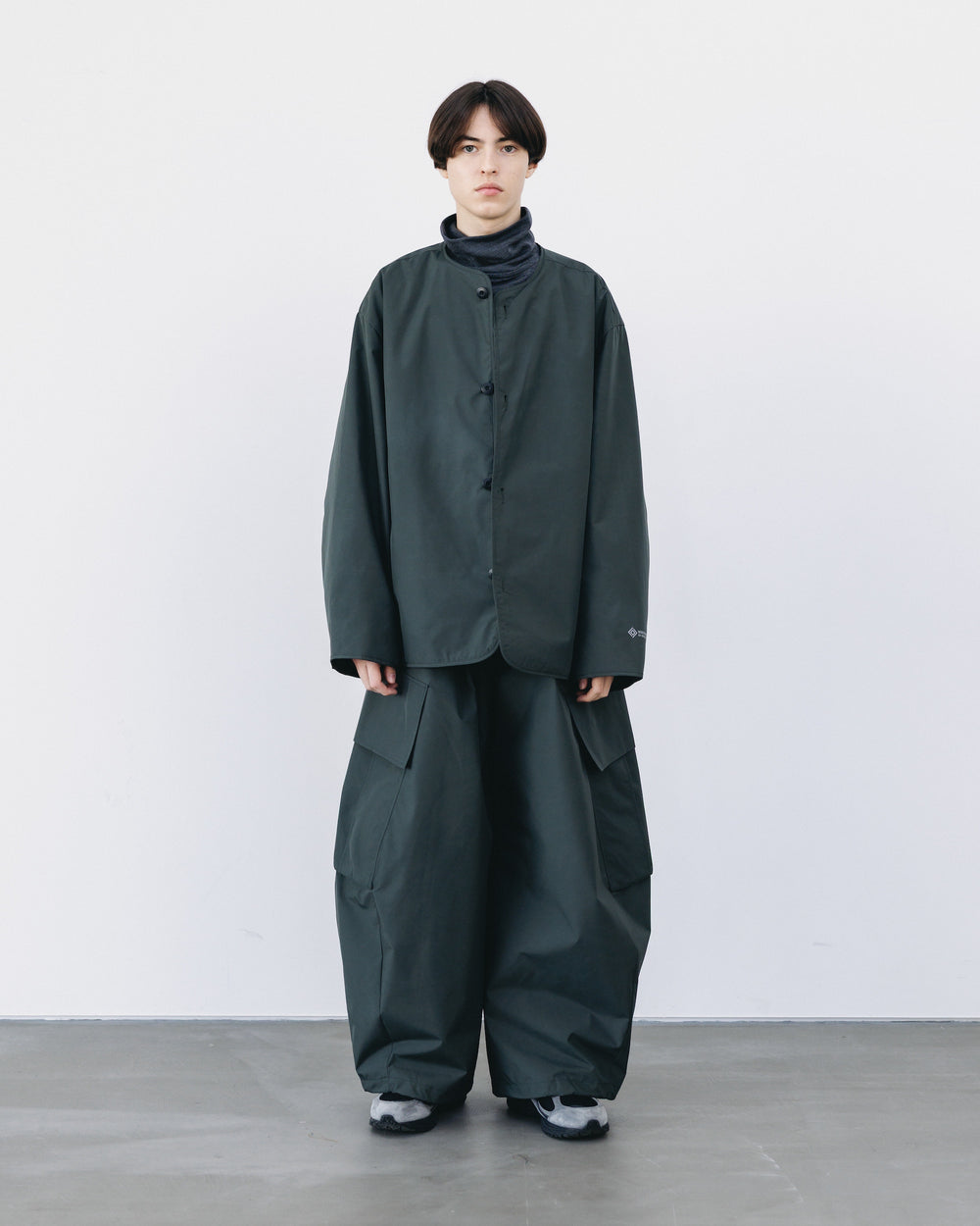 CLESSTE / +Phenix Windstopper ® By Gore-tex Labs City Fishtail Parka With Liner Jacket (Asphalt Gray)