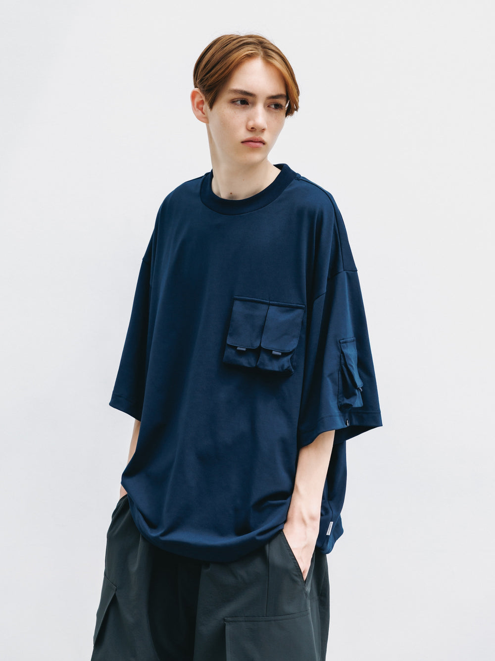 CLESSTE / Multi Pocket S/S T-Shirt (Navy)