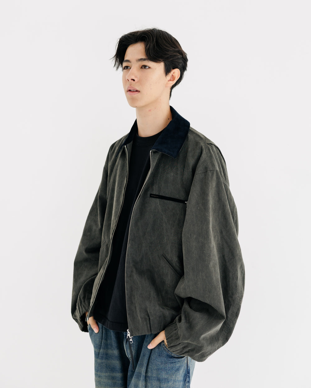 CLESSTE / Cotton Worker Jacket (Black)