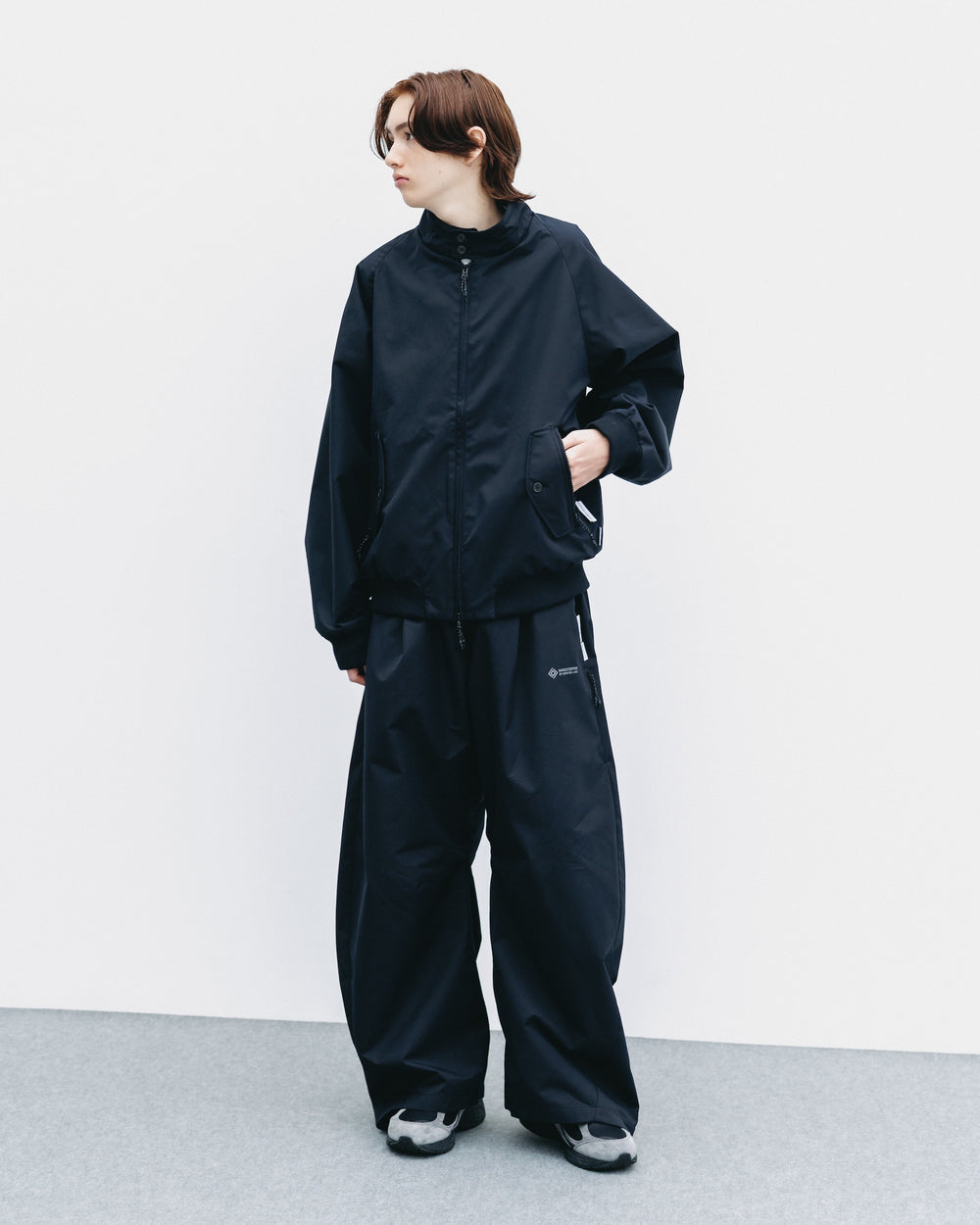 CLESSTE / +Phenix Windstopper® By Gore-Tex Labs Twill City Harrington Jacket (Black)