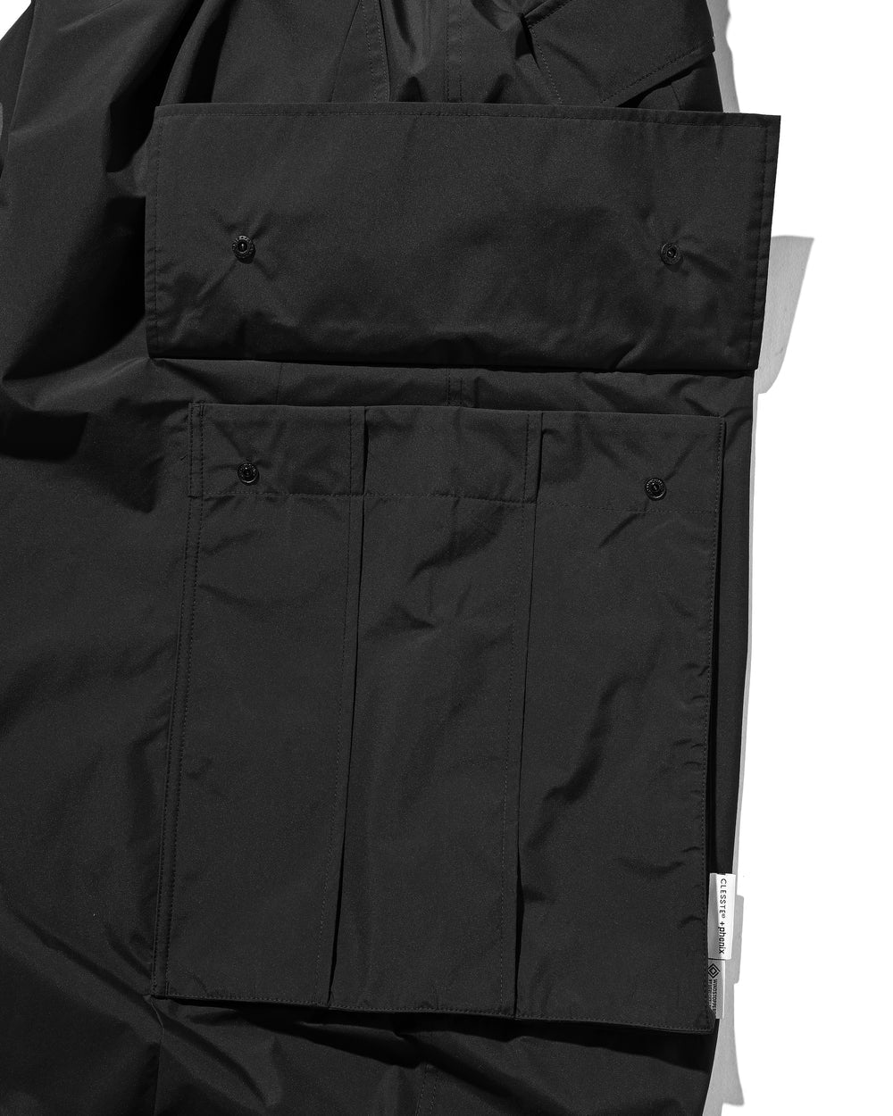 CLESSTE / +Phenix Windstopper ® By Gore-tex Labs City Mega Pocket Balloon Cargo Pants (Black)