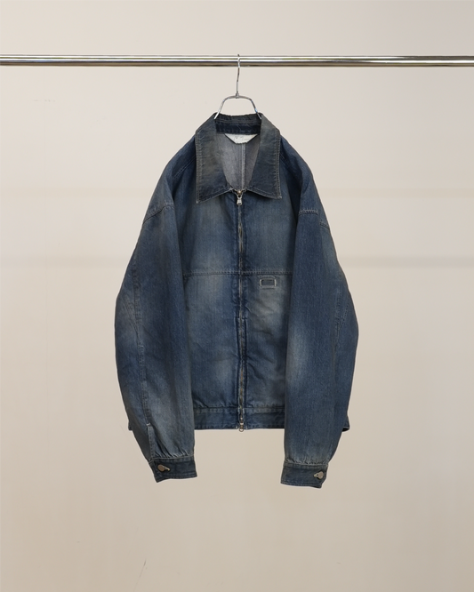 ANCELLM / Denim Zipup Jacket (Indigo)
