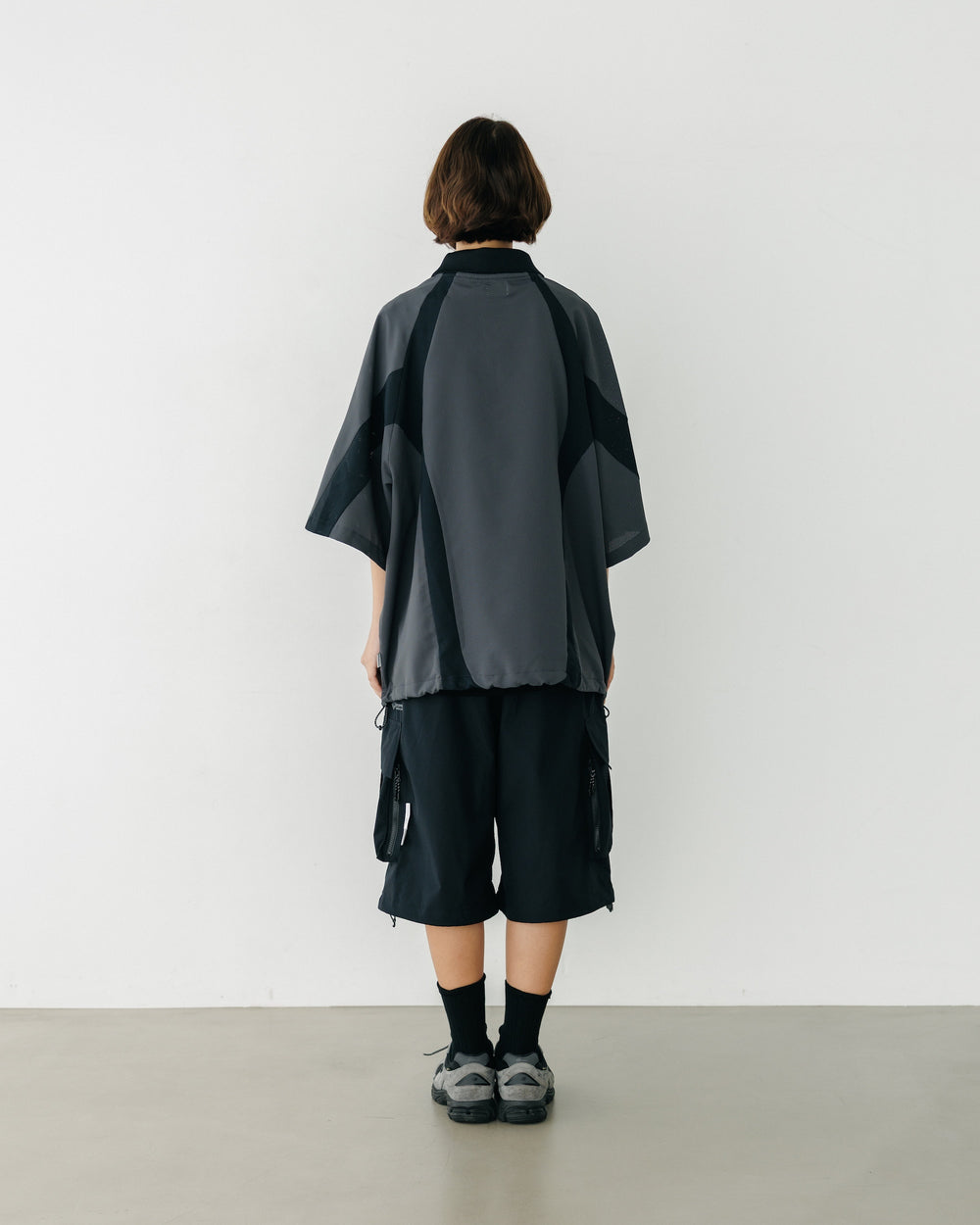 CLESSTE / DotAir® Active City Game Shirt (Gray x Black)