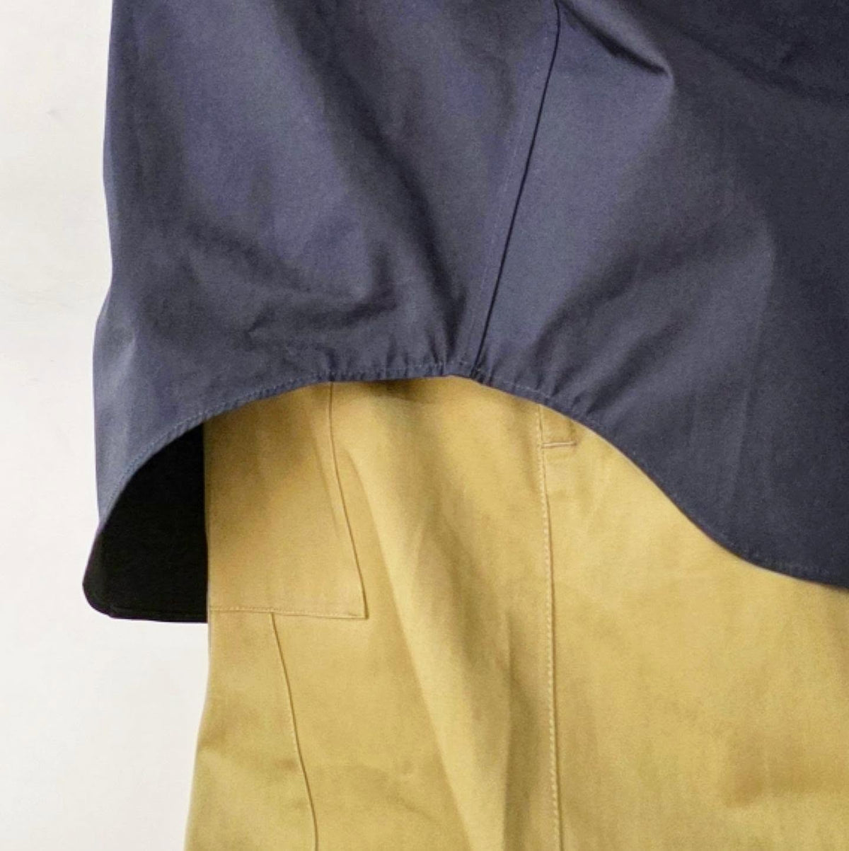 NONNOTTE / Draping Shirt 001 (Obsidian)