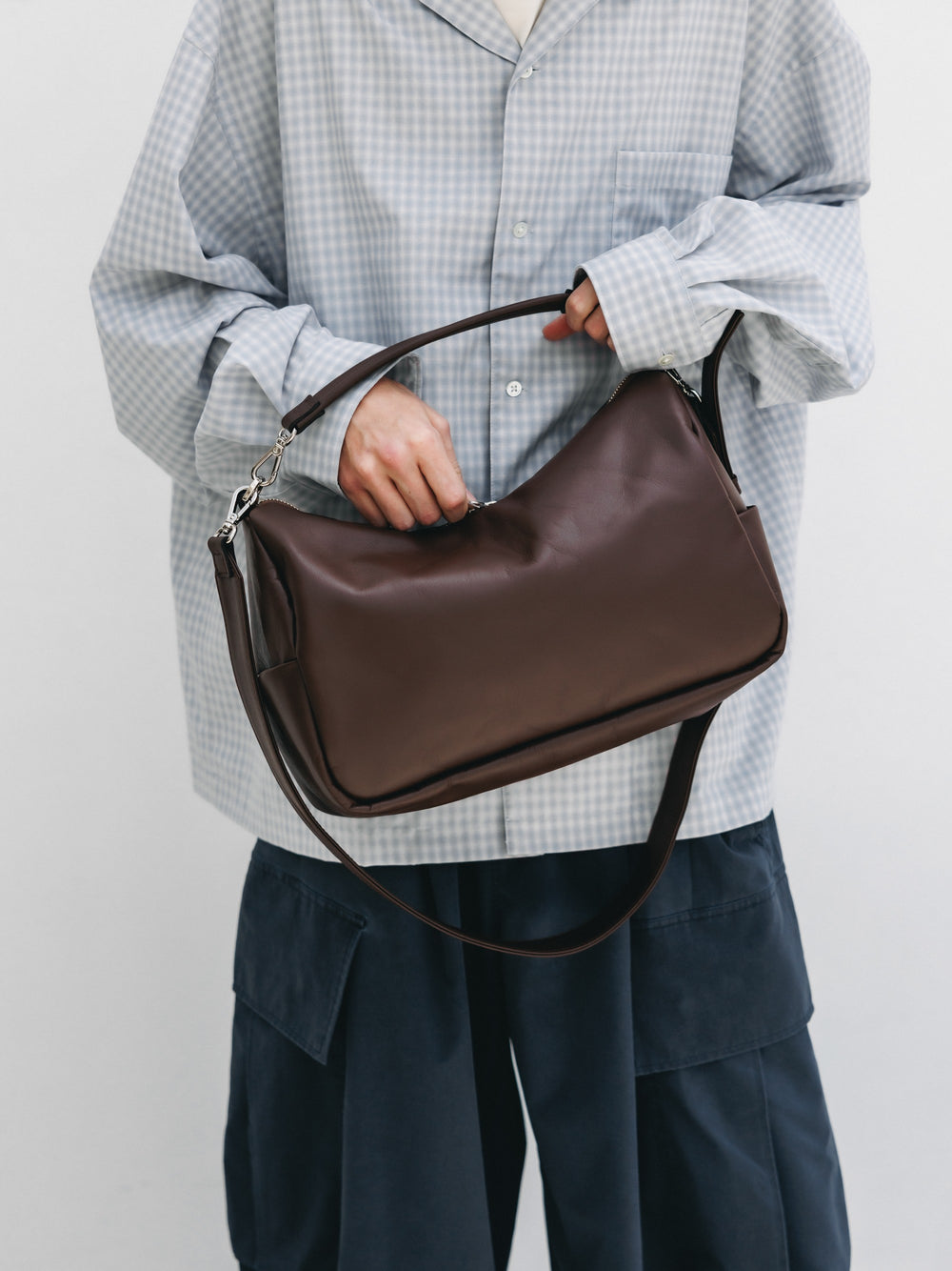 CLESSTE / Leather Day Off Bag (Brown)